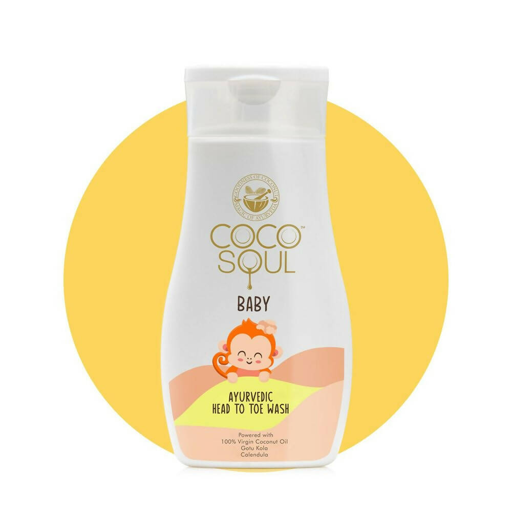 Coco Soul Baby Ayurvedic Head to Toe Wash - Distacart