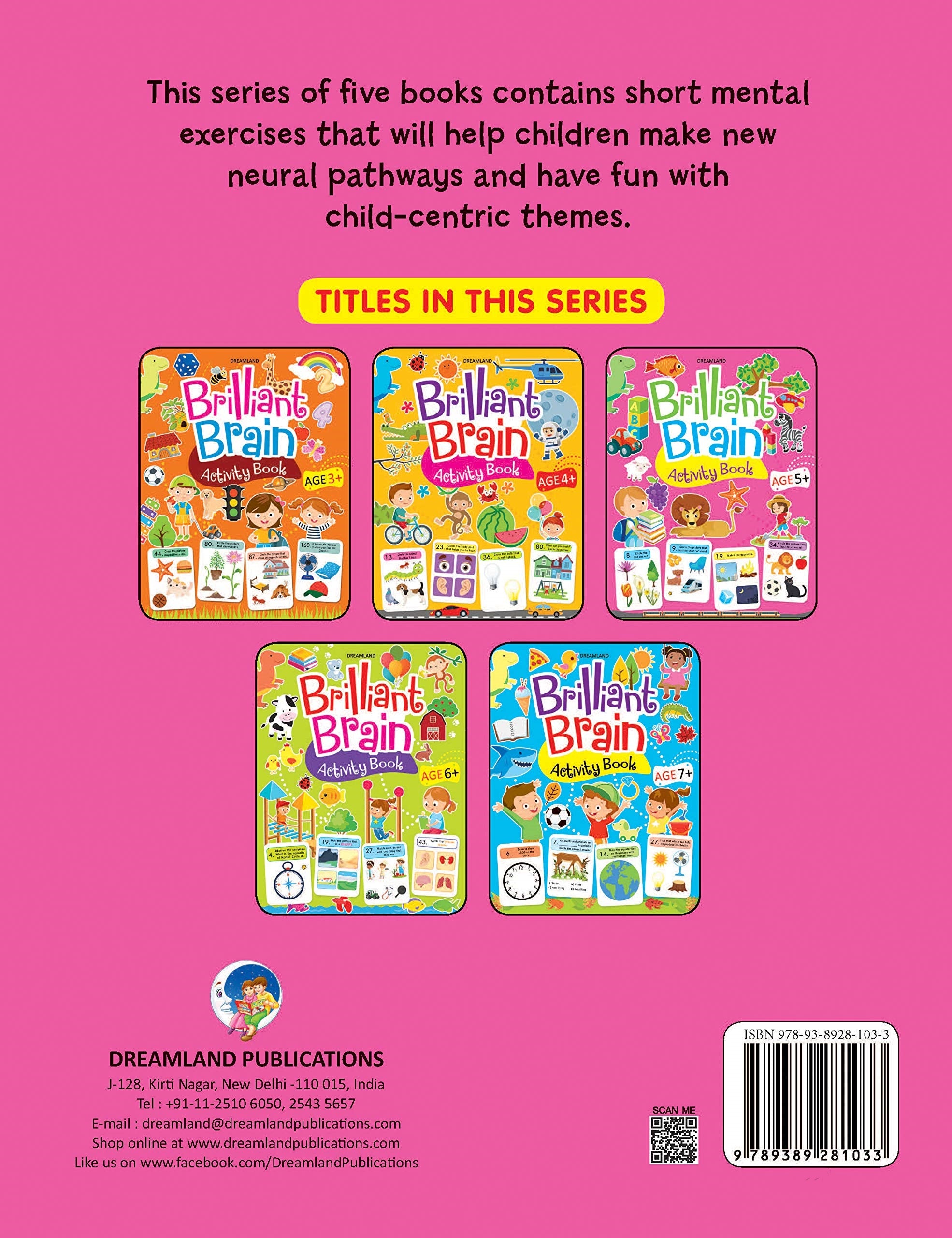 Dreamland Brilliant Brain Activity Book 5+ - Distacart