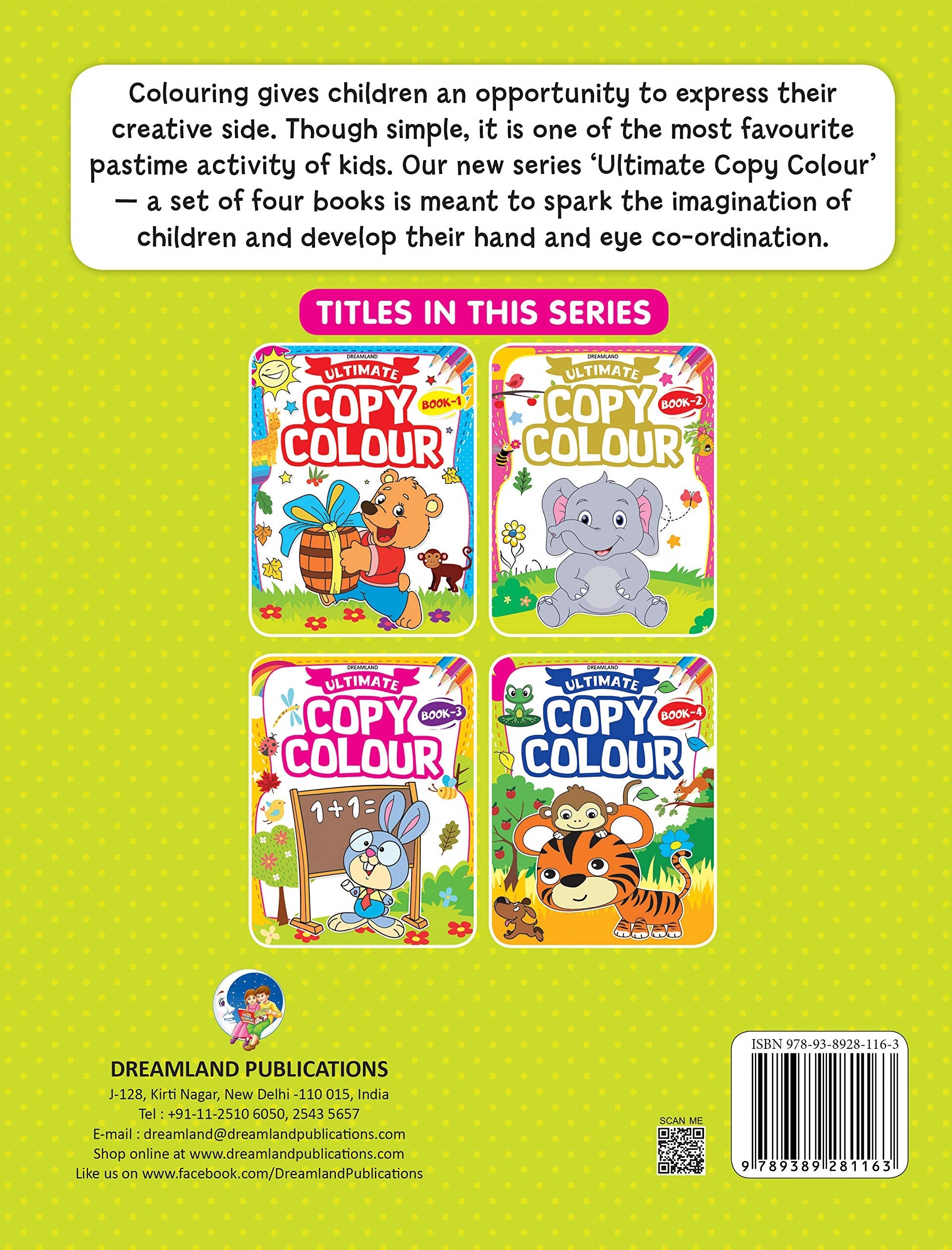 Dreamland Ultimate Copy Colour Book 4 - Distacart