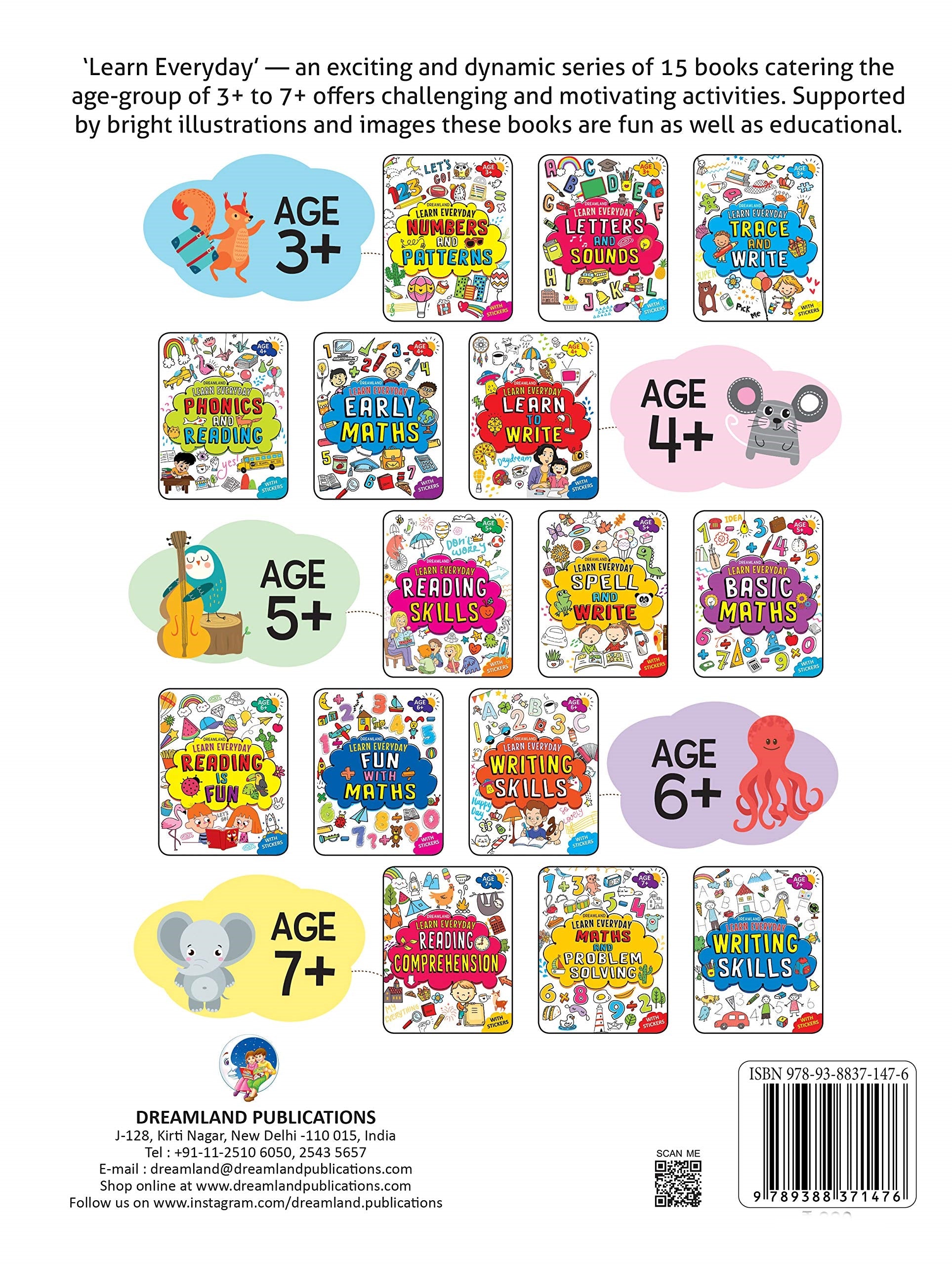 Dreamland Learn Everyday Letters and Sounds- Age 3+ - Distacart