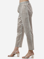 Thumbnail for HERE&NOW Women Green Bandhani Printed Gotta Patti Pure Silk Kurta with Trousers - Distacart