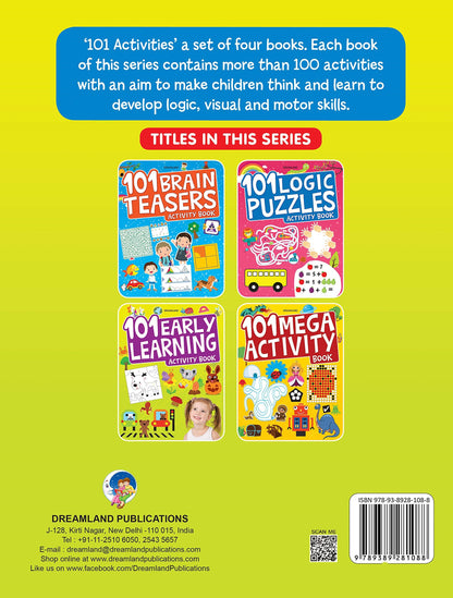 Dreamland 101 Early Learning Activity Book - Distacart