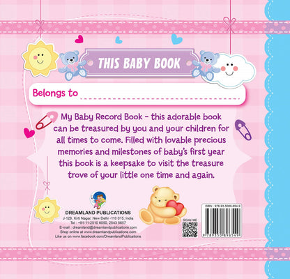 Dreamland My Baby Record Book - Distacart
