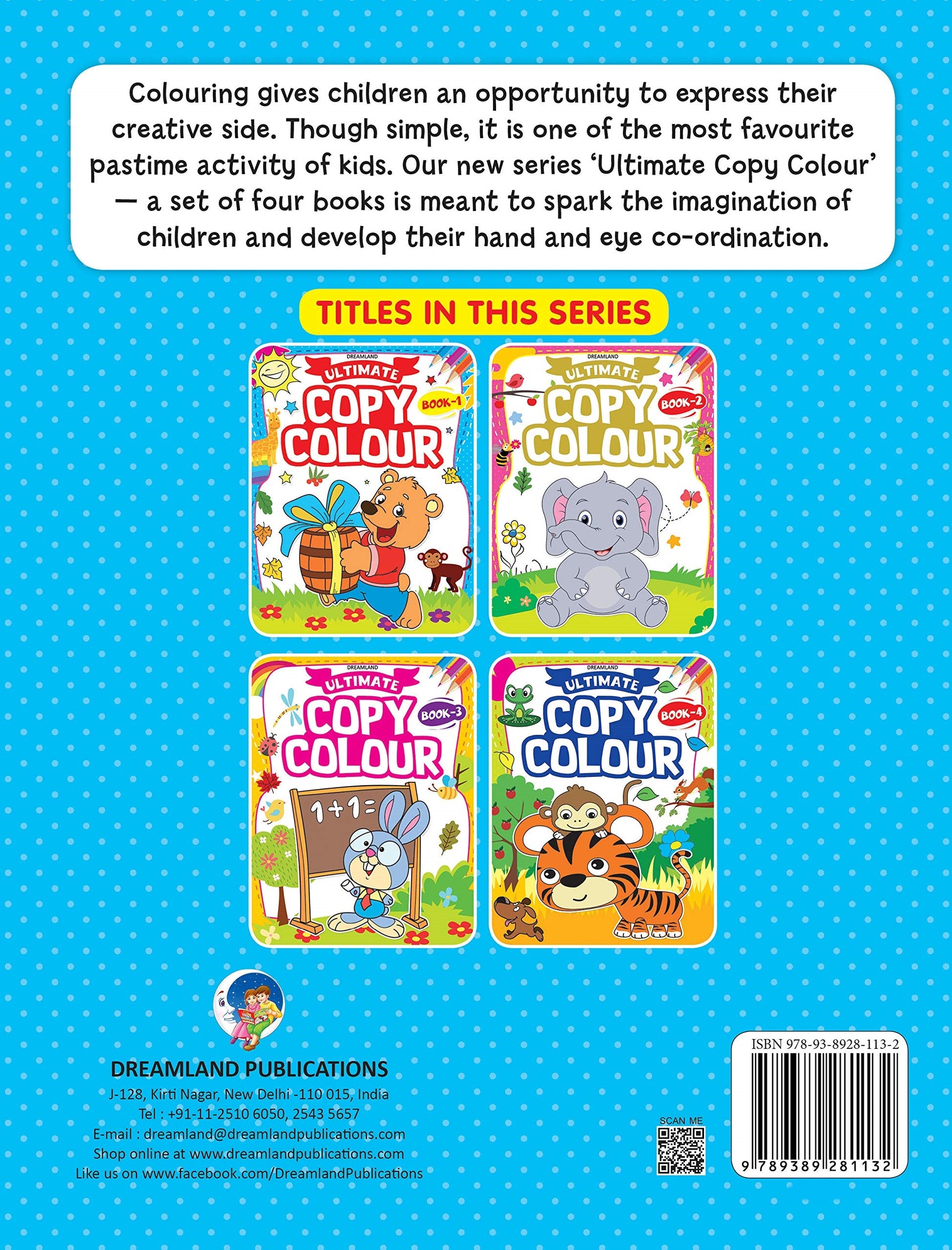 Dreamland Ultimate Copy Colour Book 1 - Distacart