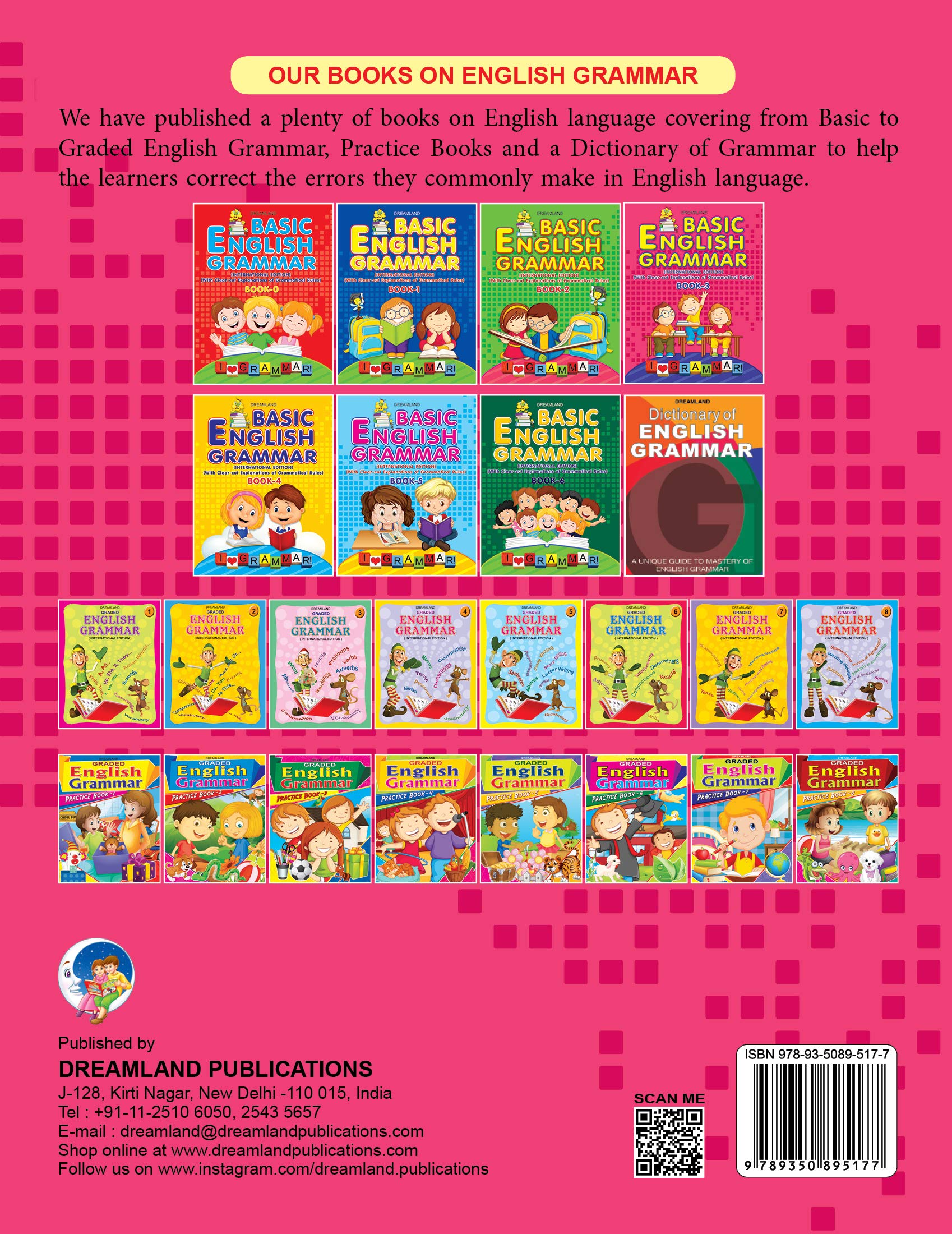 Dreamland Basic English Grammar Part - 3 - Distacart