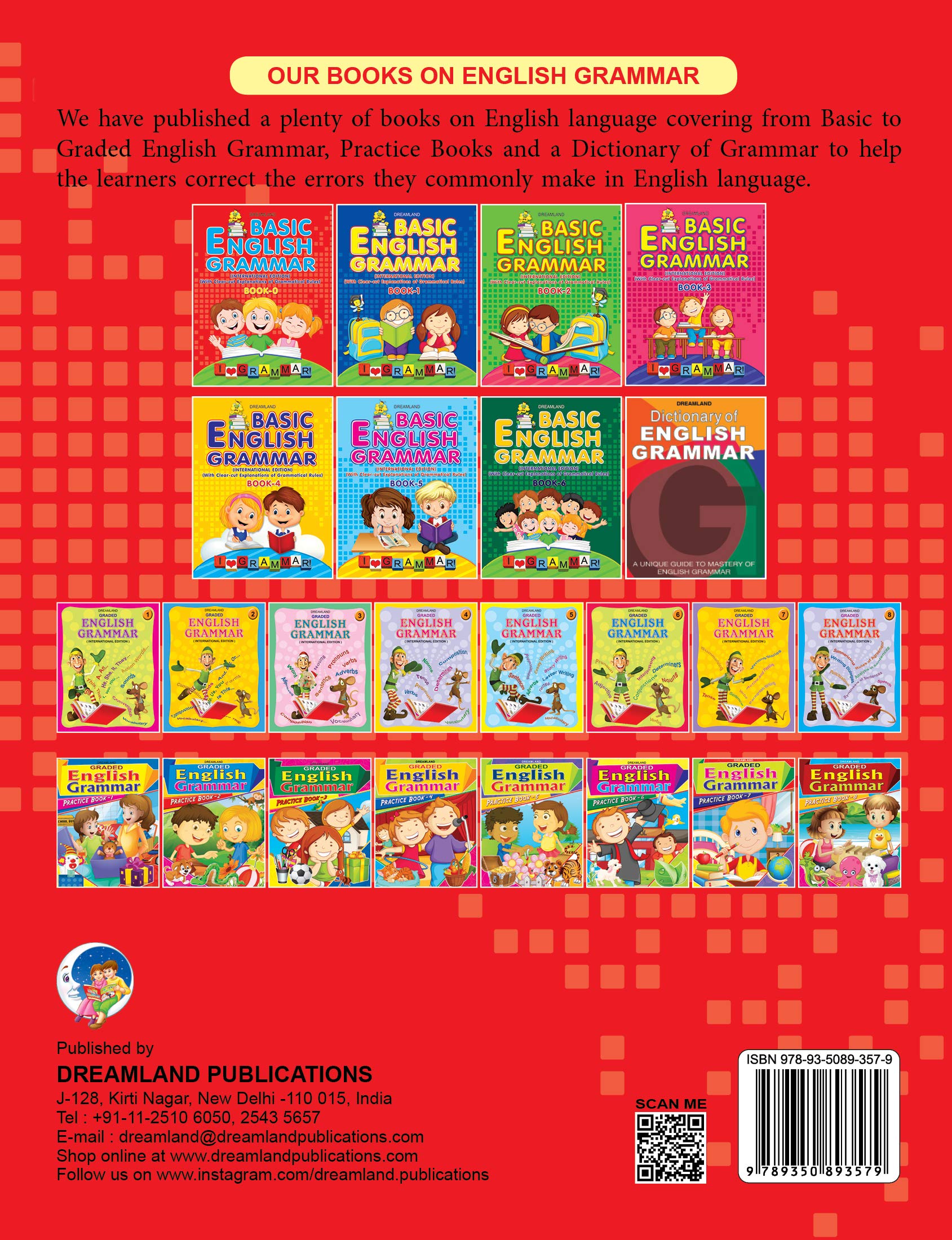 Dreamland Basic English Grammar Part - 0 - Distacart