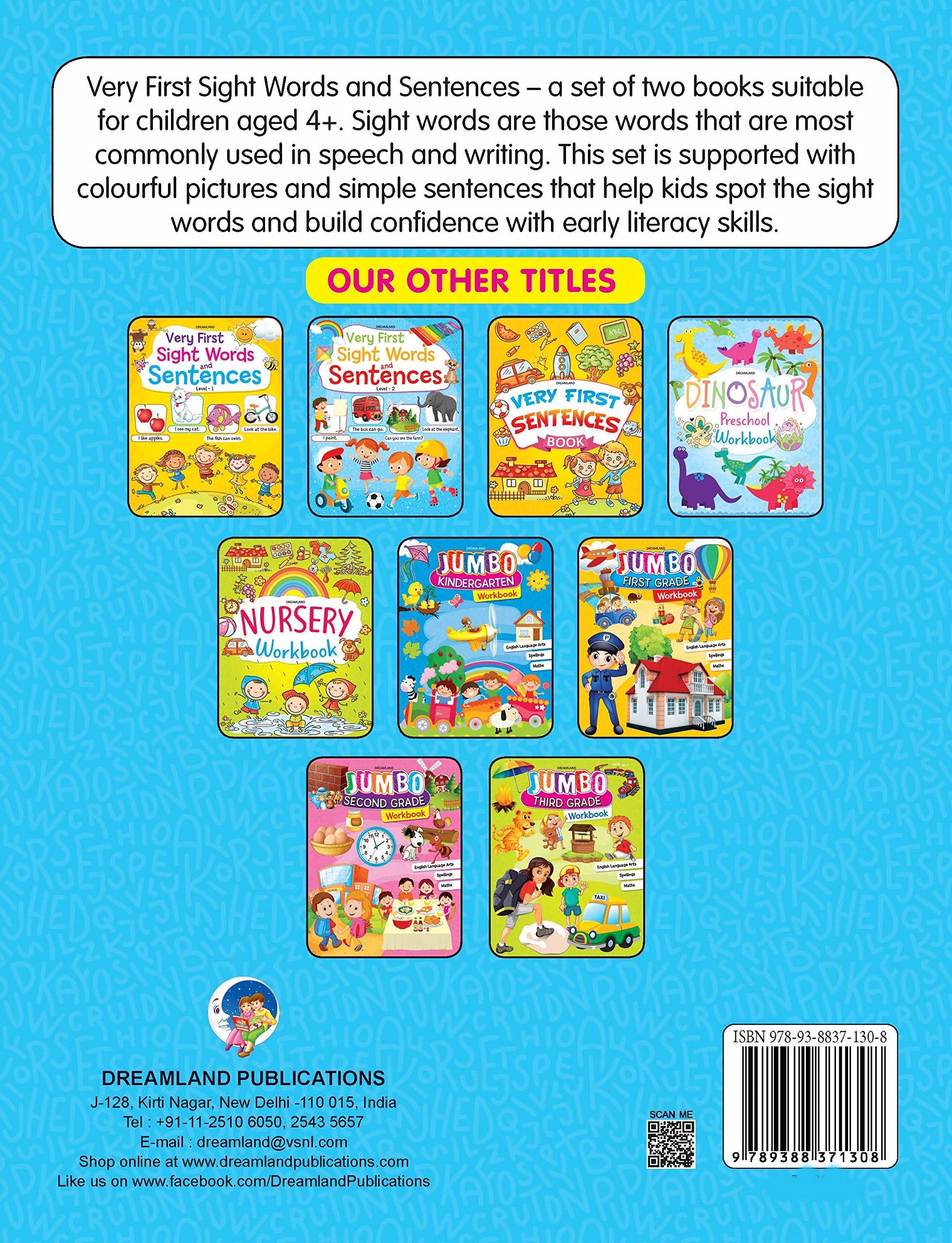 Dreamland Very First Sight Words Sentences Level 2 - Distacart