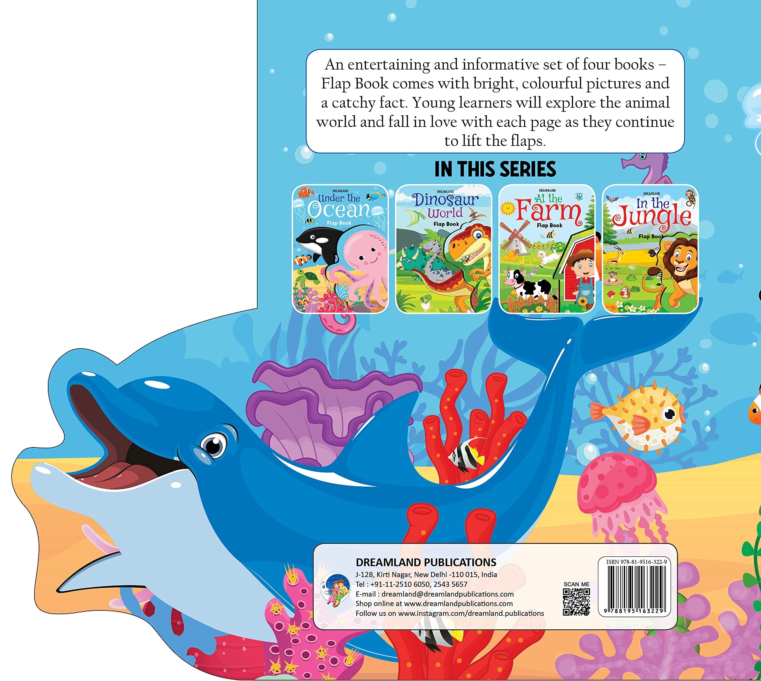 Dreamland Flap Book- Under the Ocean - Distacart