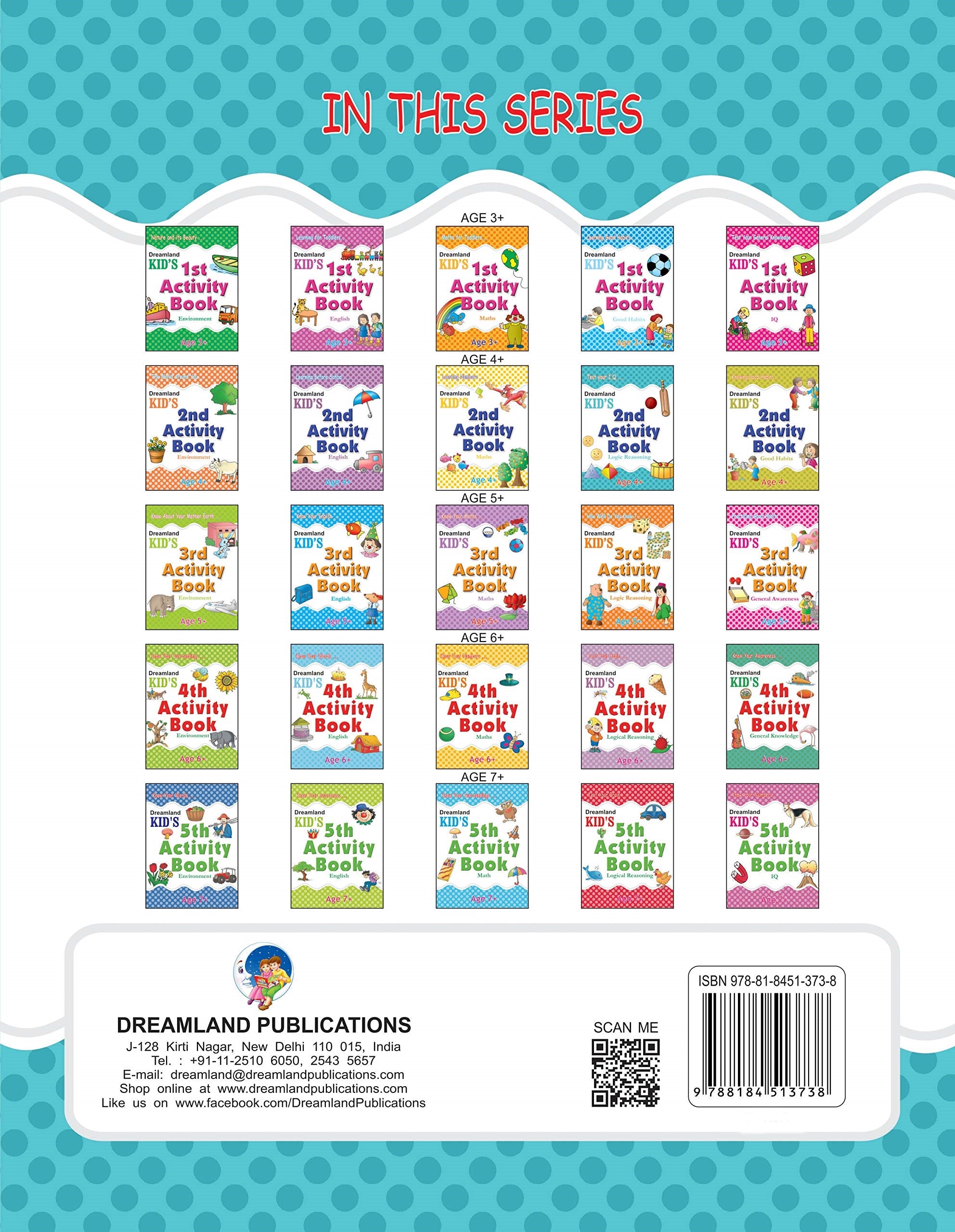 Dreamland Kid's 2nd Activity Book - Logic Reasoning - Distacart