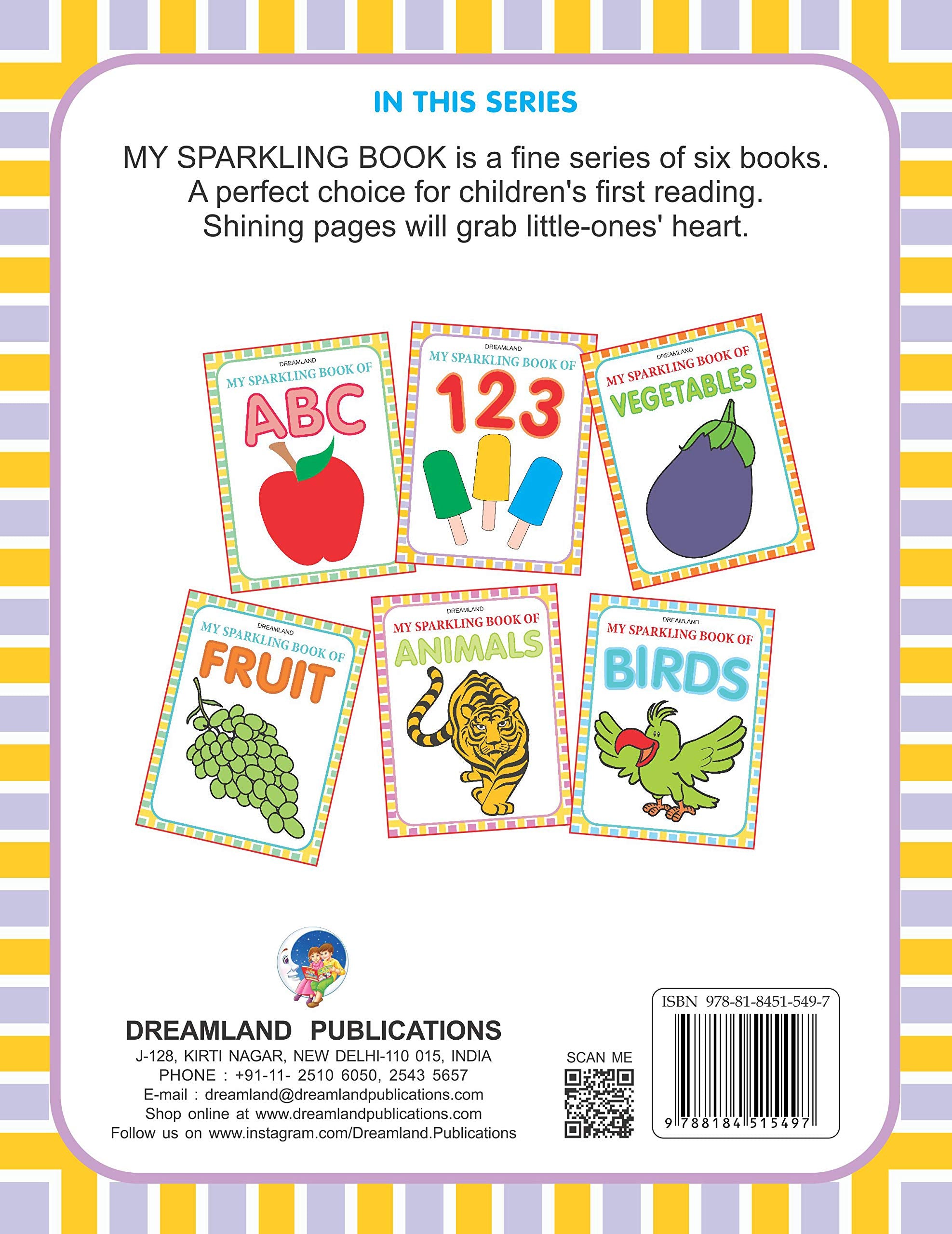 Dreamland My Sparkling Book of 123 - Distacart