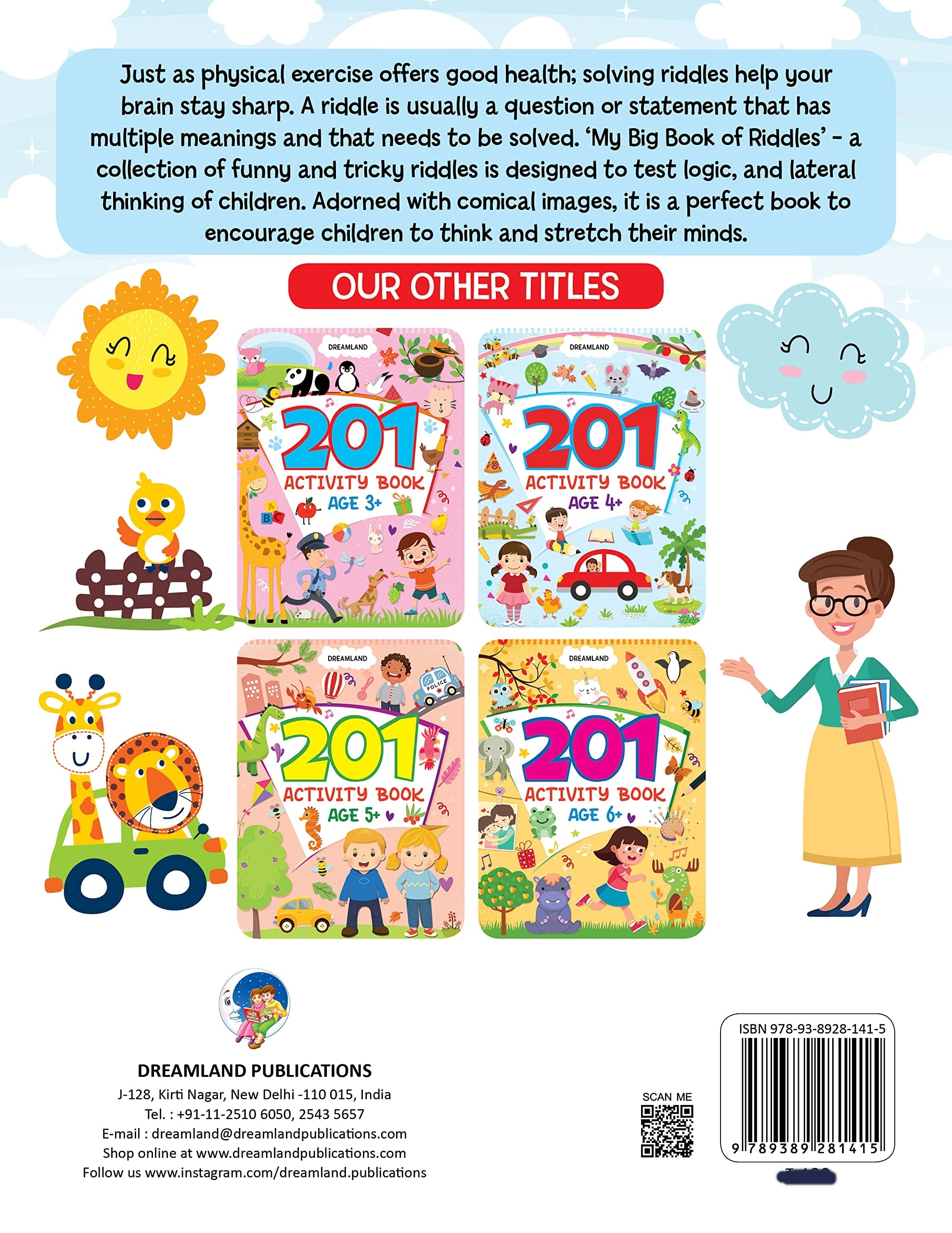 Dreamland My Big Book of Riddles - Distacart