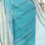 Thumbnail for Desh Bidesh Bengal Cotton Women's Bengal Tant Khejur Chori Design Pure Handloom Cotton Saree Without Blouse Piece - Distacart