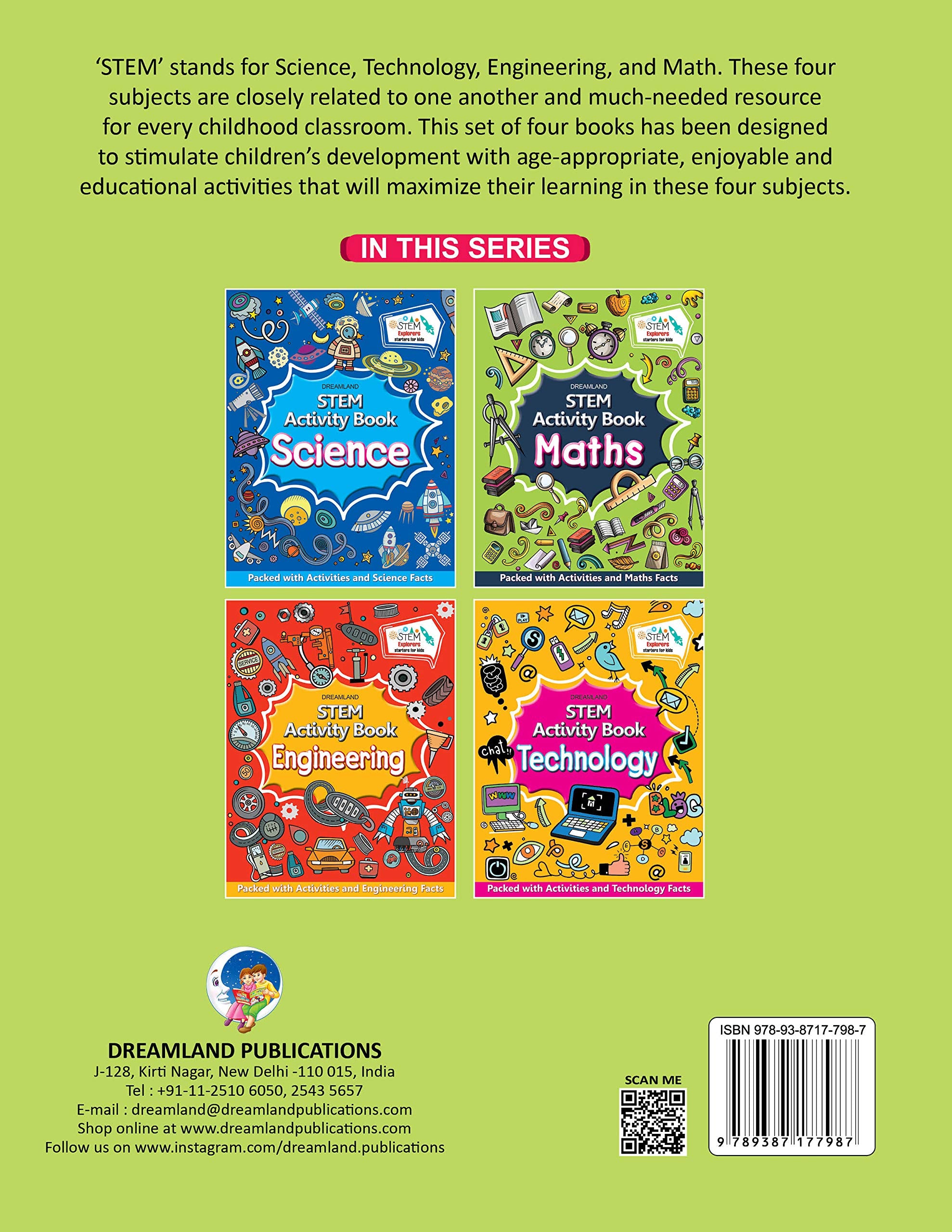 Dreamland STEM Activity Book - Maths - Distacart