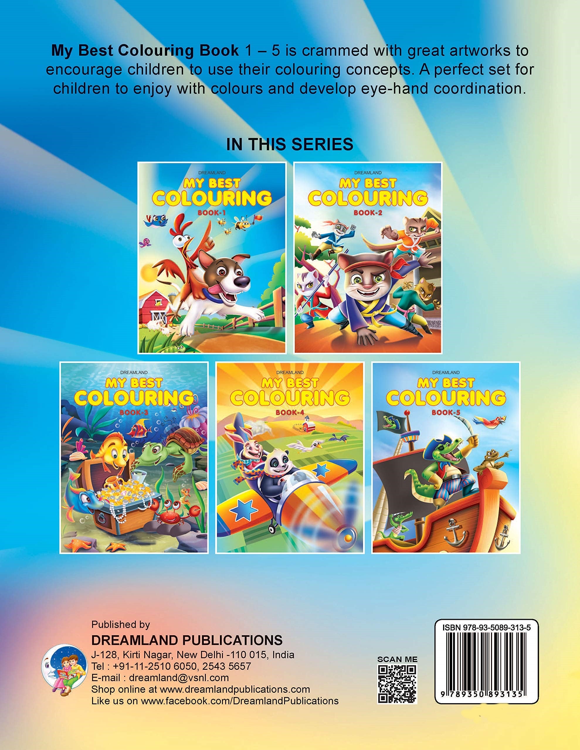 Dreamland My Best Colouring Book - 1 - Distacart