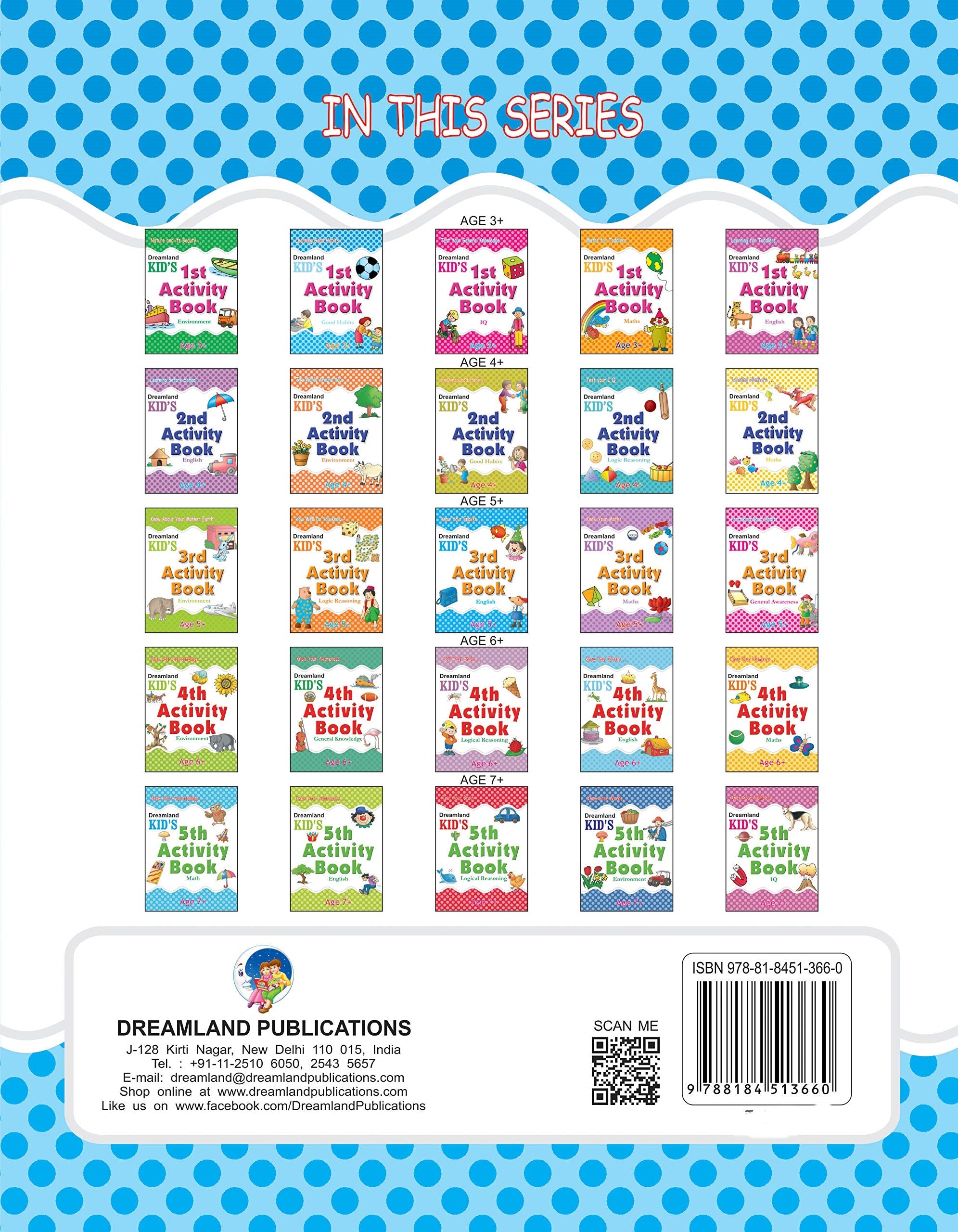 Dreamland Kid's 1st Activity Book - Good Habit - Distacart