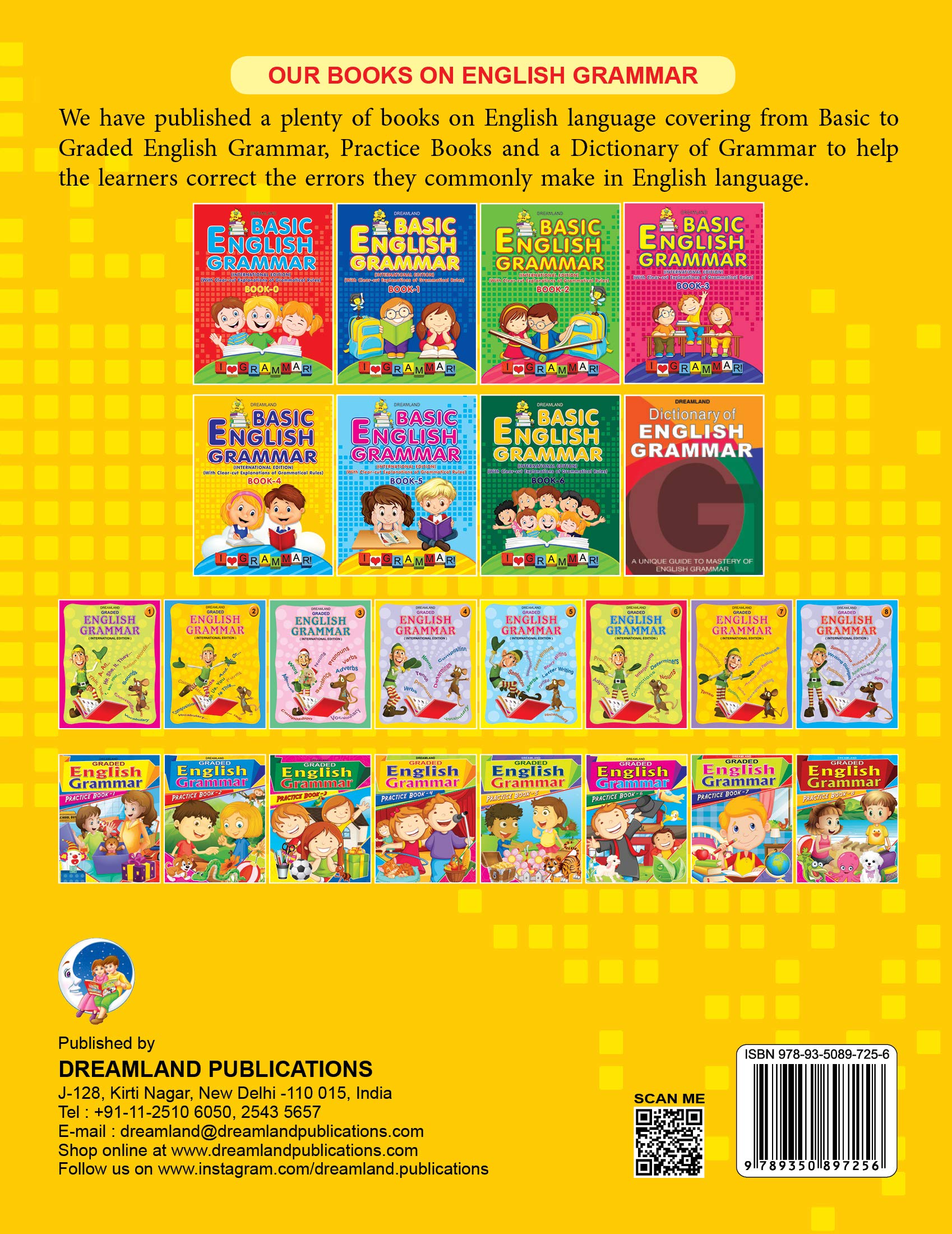 Dreamland Basic English Grammar Part - 4 - Distacart