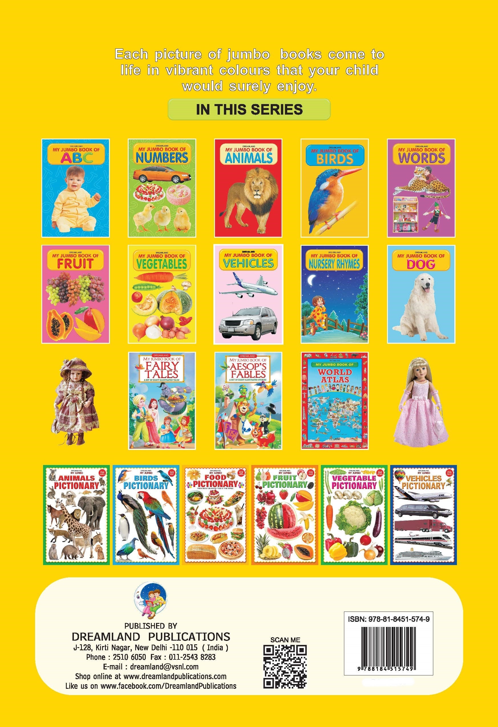 Dreamland My Jumbo Book - BIRDS - Distacart