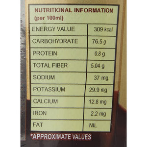 Lion Dates Syrup Nutritions
