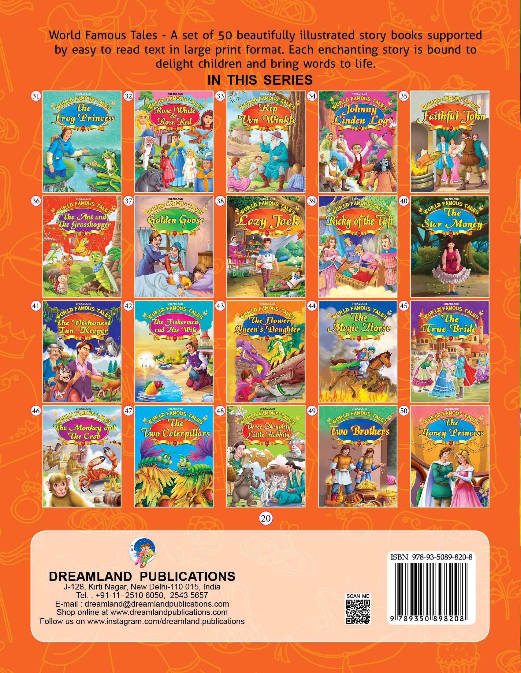 Dreamland World Famous Tales- The Wolf & The Seven Little Kids - Distacart