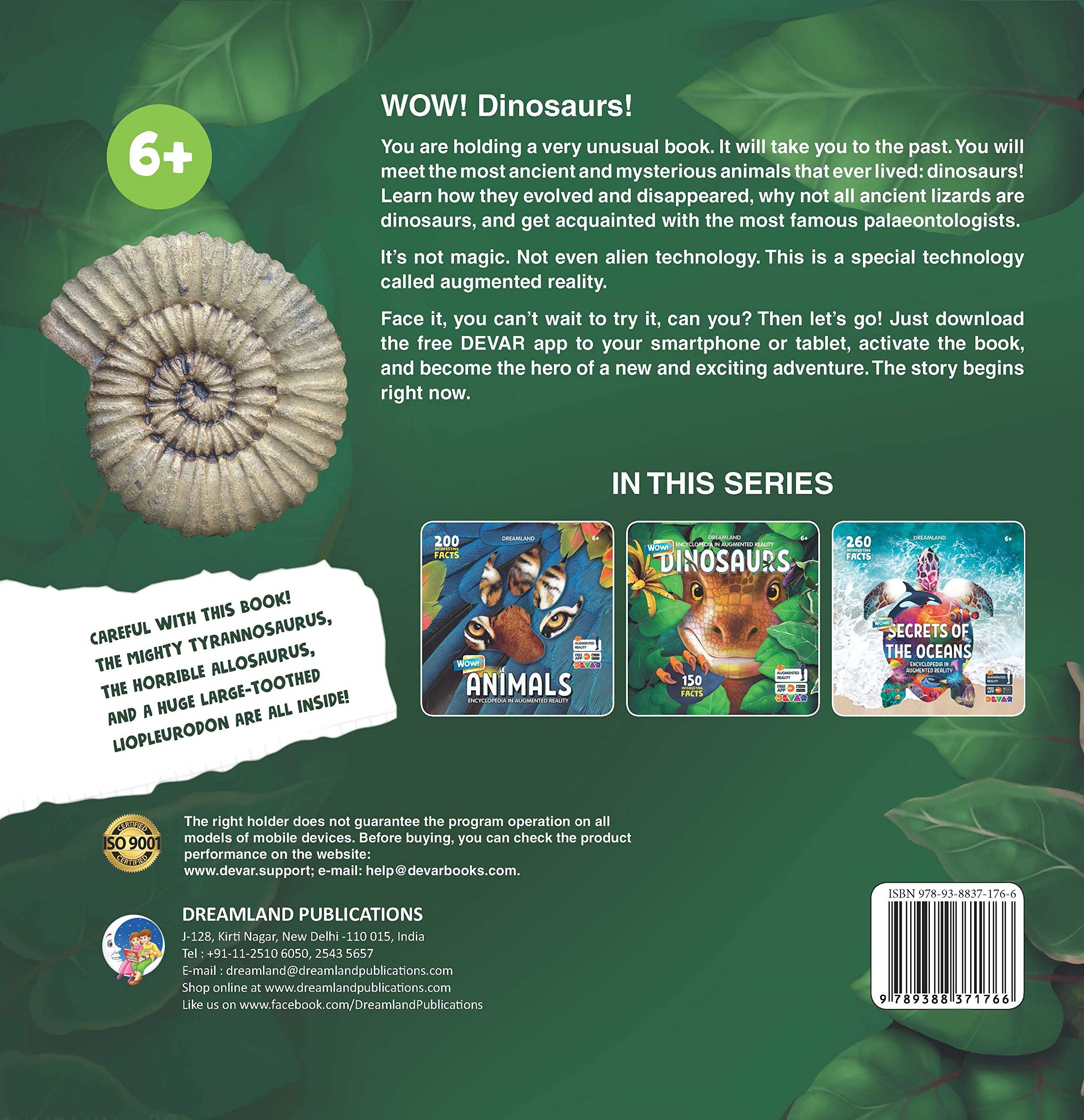 Dreamland Dinosaurs - Wow Encyclopedia in Augmented Reality - Distacart
