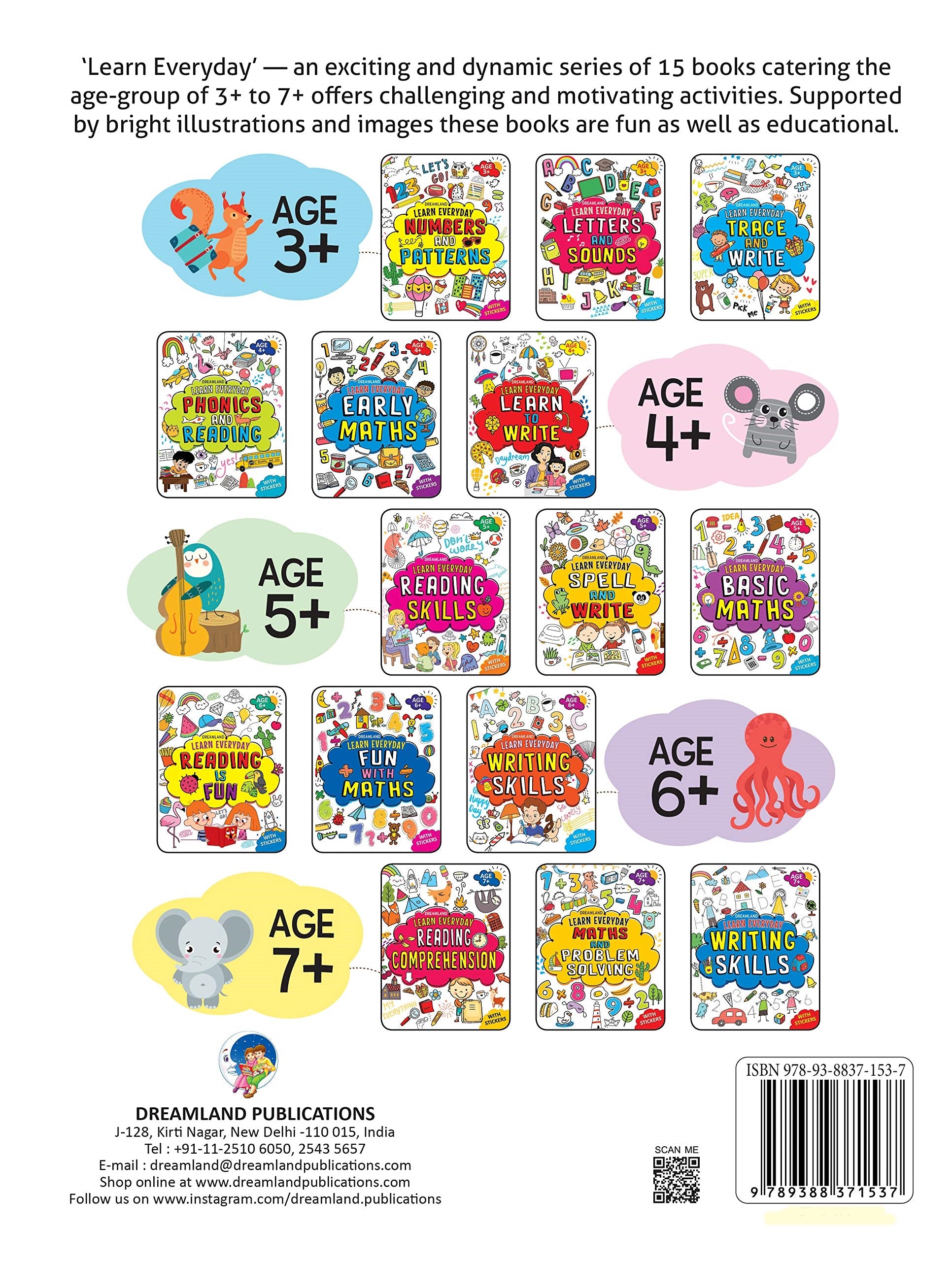 Dreamland Learn Everyday Spell and Write - Age 5+ - Distacart