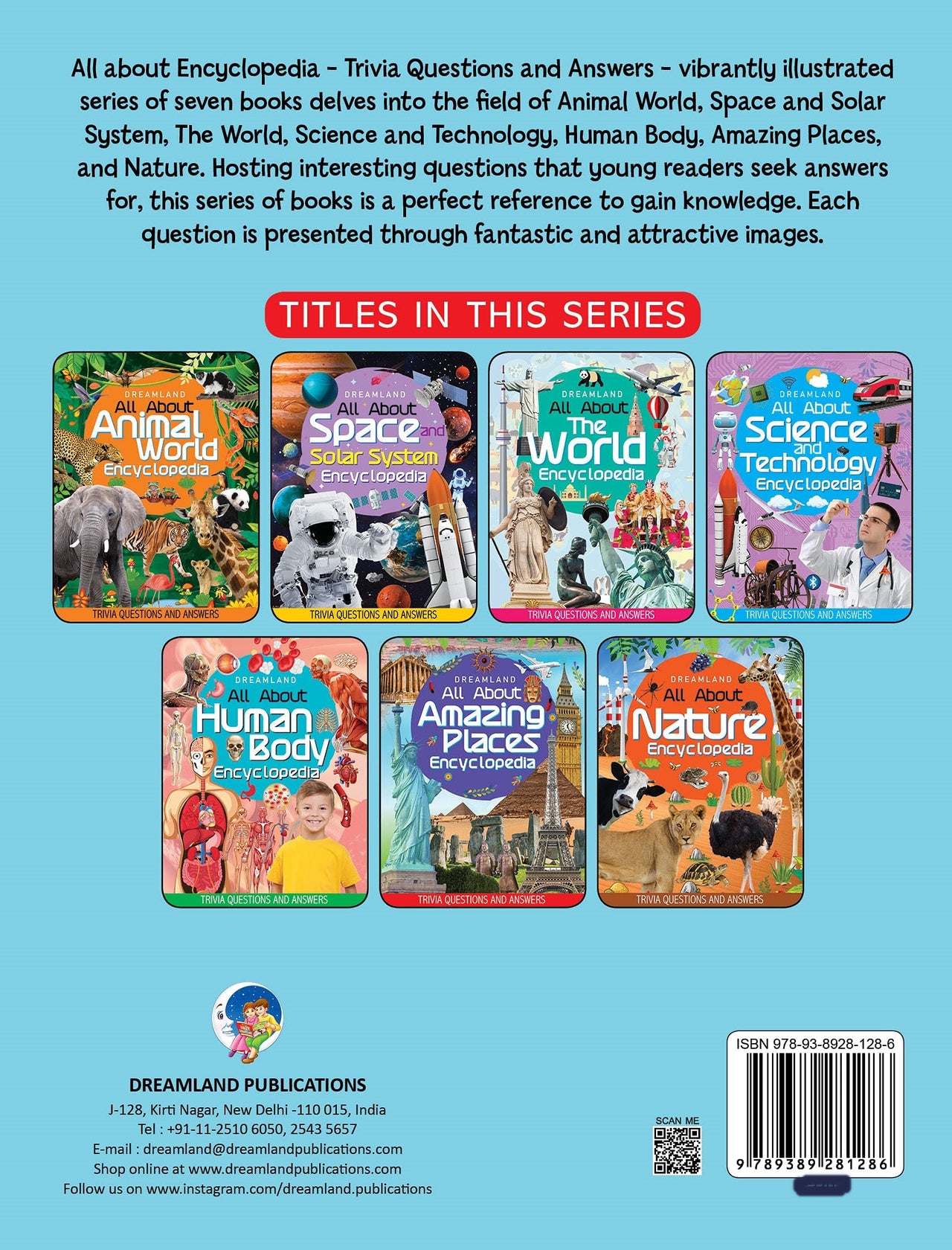 Dreamland Amazing Places Encyclopedia for Children Age 5 - 15 Years- All About Trivia Questions and Answers - Distacart