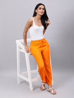 Thumbnail for Souchii Women Orange Trousers - Distacart