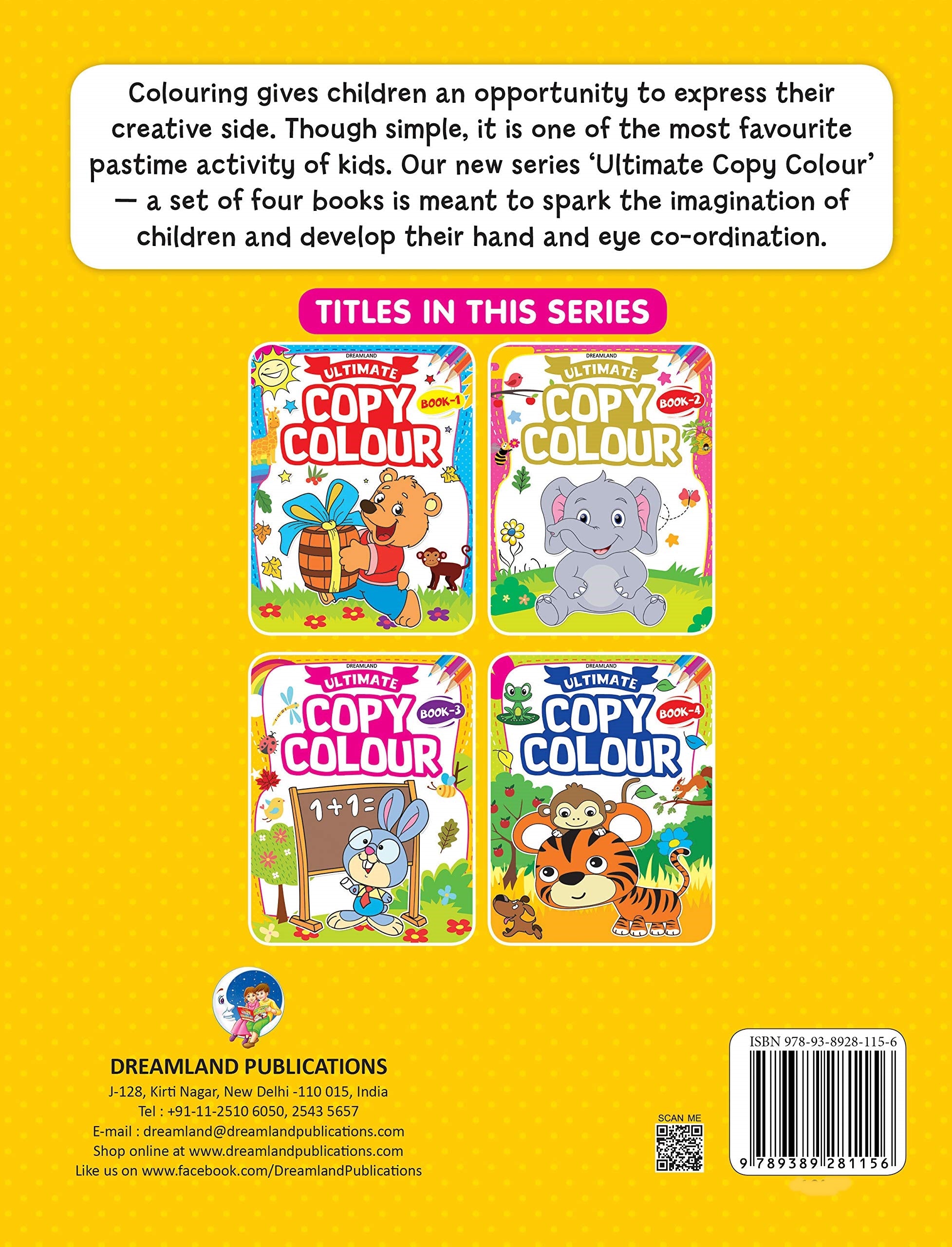 Dreamland Ultimate Copy Colour Book 3 - Distacart