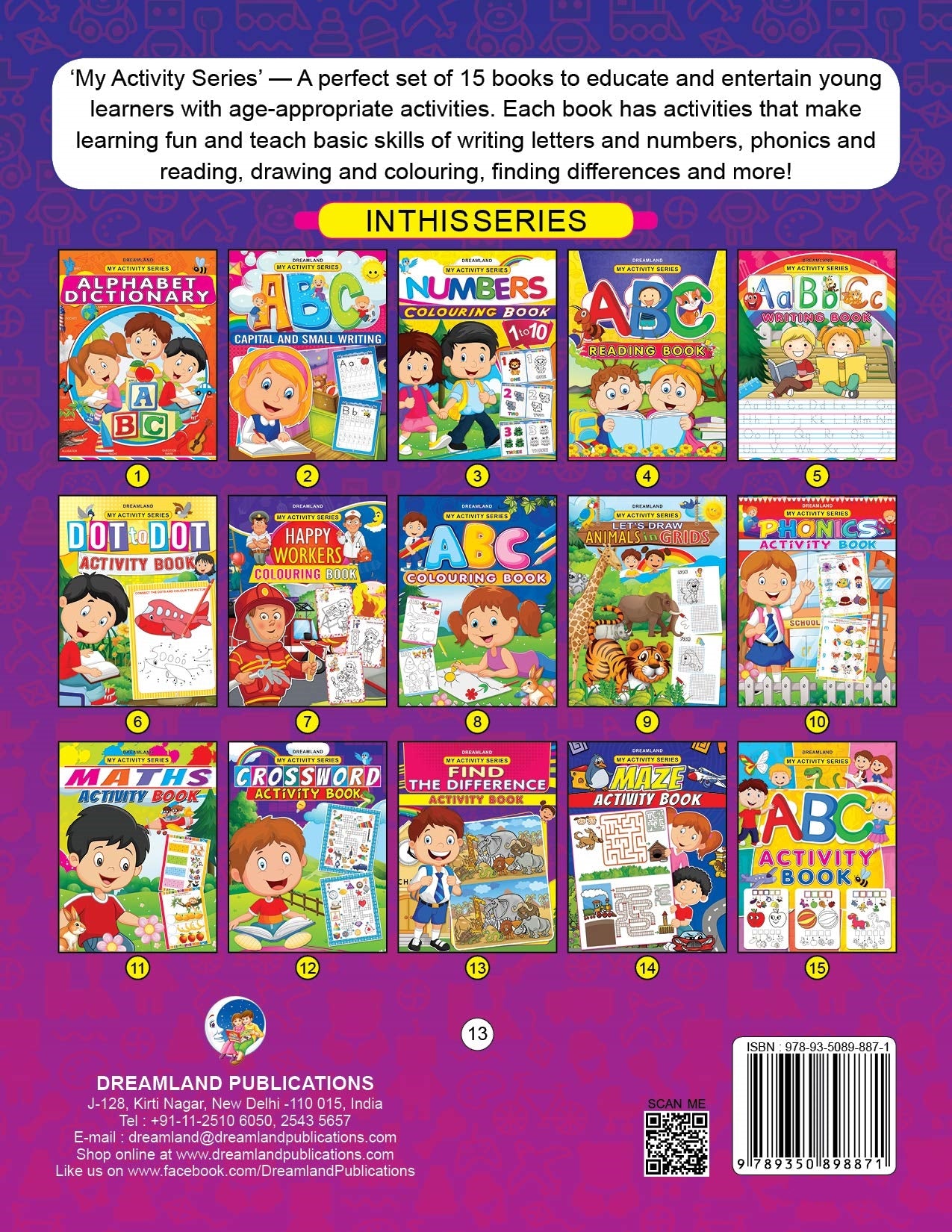 Dreamland My Activity- Find the Difference Activity Book - Distacart