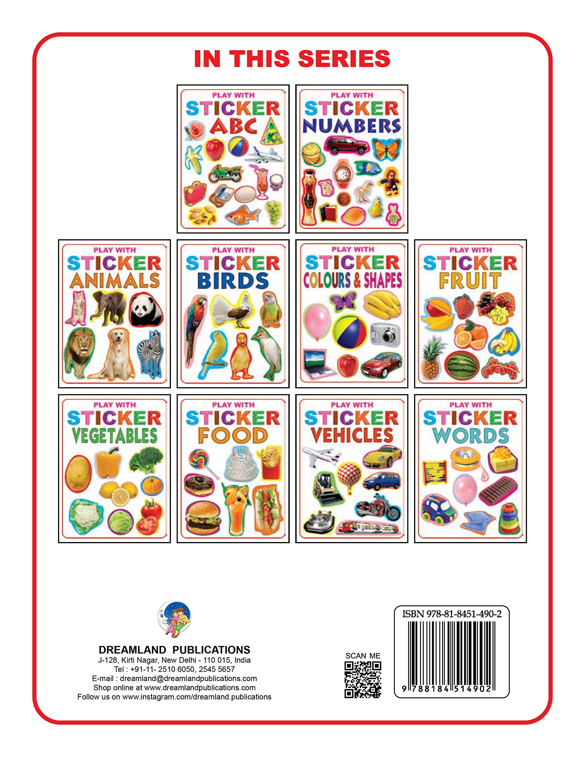 Dreamland Play With Sticker - Birds - Distacart