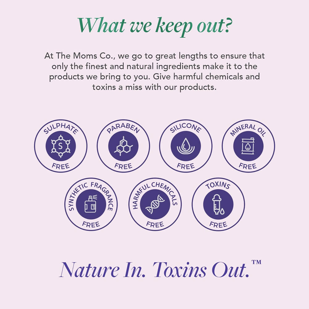 The Moms Co Natural Anti-Hair Fall Complete Care 4-Step Kit - Distacart