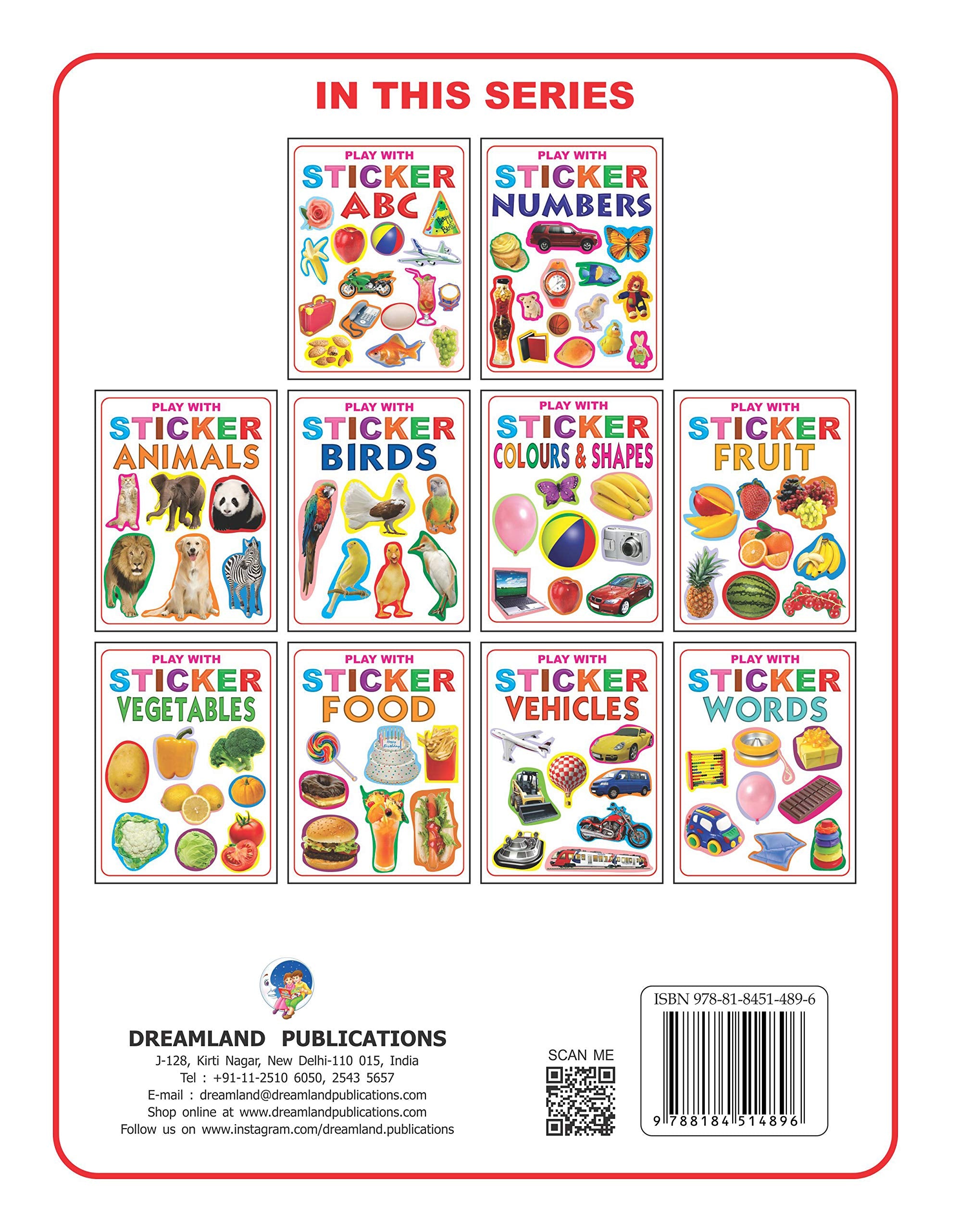 Dreamland Play With Sticker - Food - Distacart