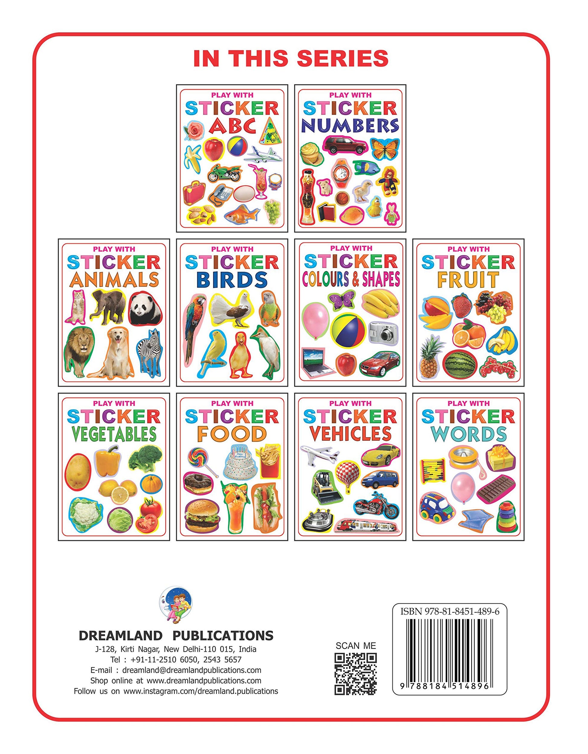 Dreamland Play With Sticker - Food - Distacart