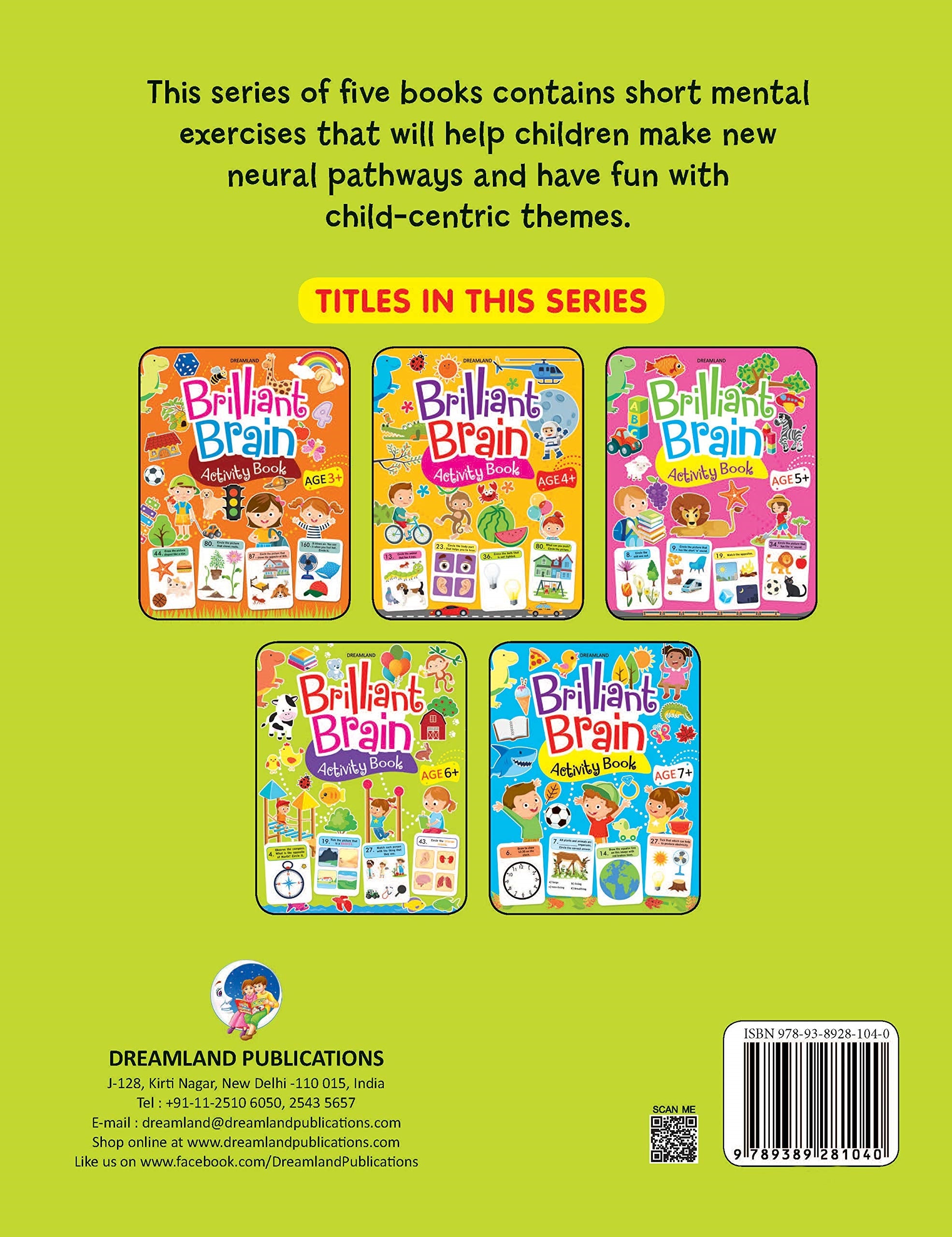 Dreamland Brilliant Brain Activity Book 6+ - Distacart
