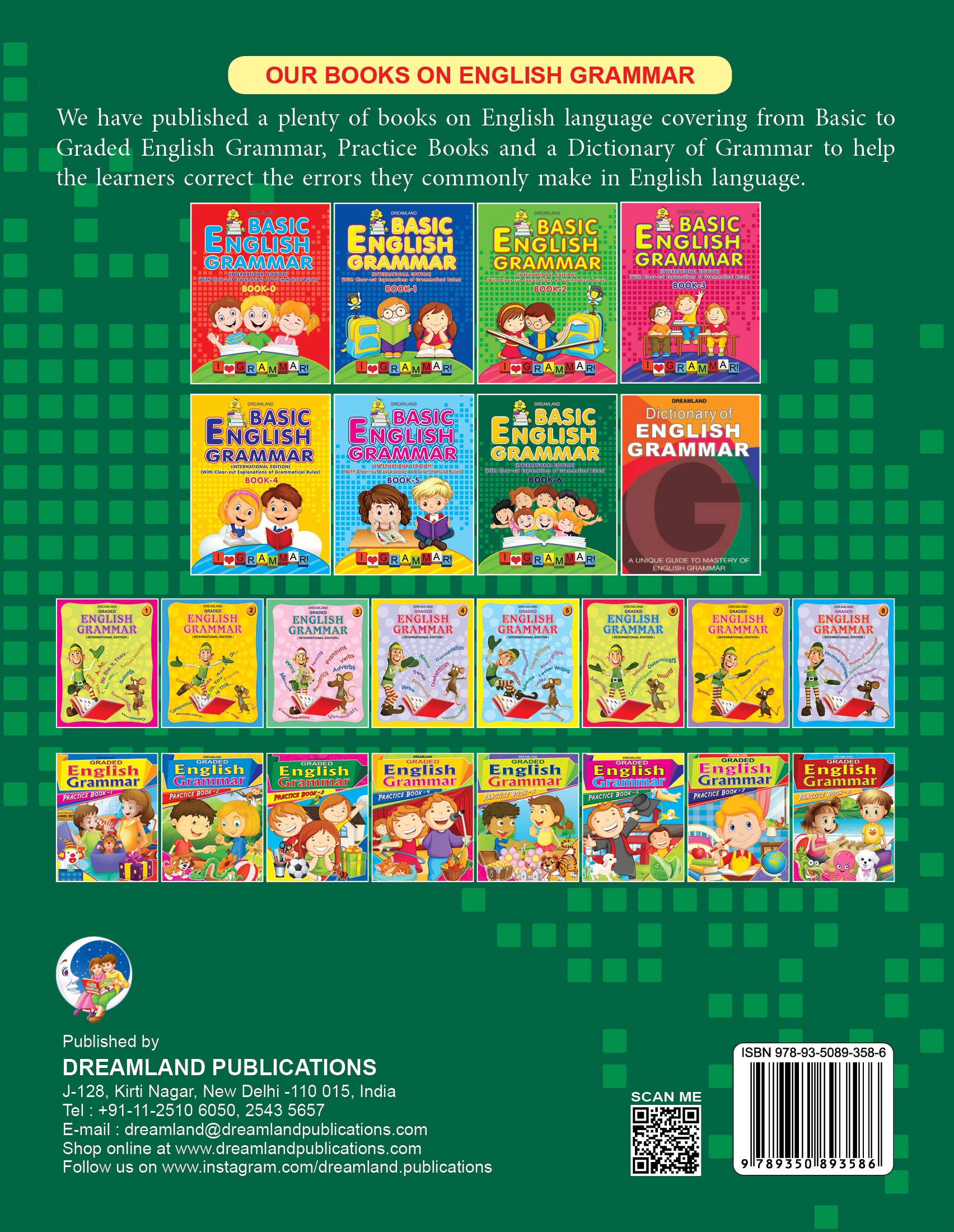 Dreamland Basic English Grammar - Part 6 - Distacart
