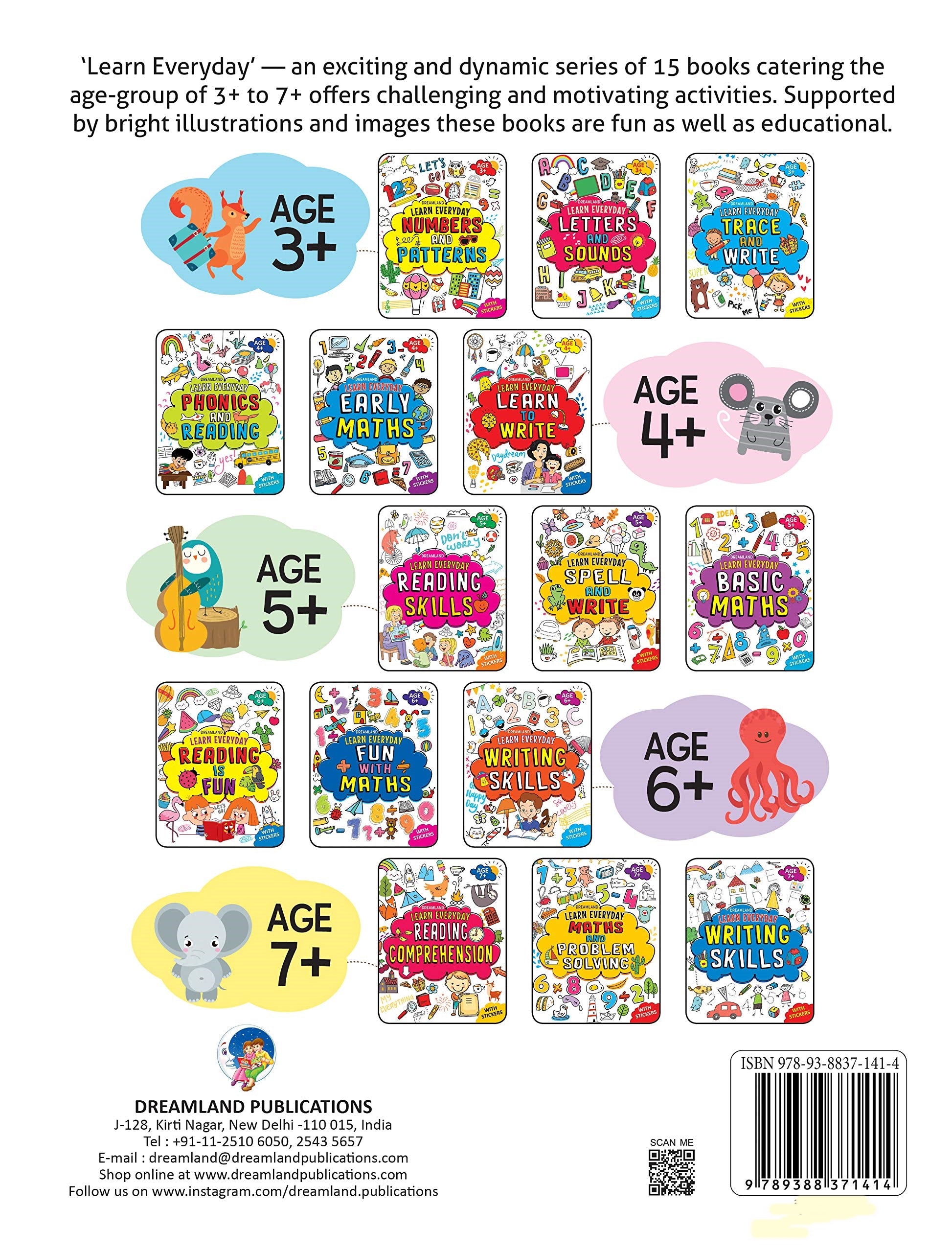 Dreamland Learn Everyday Basic Maths - Age 5+ - Distacart