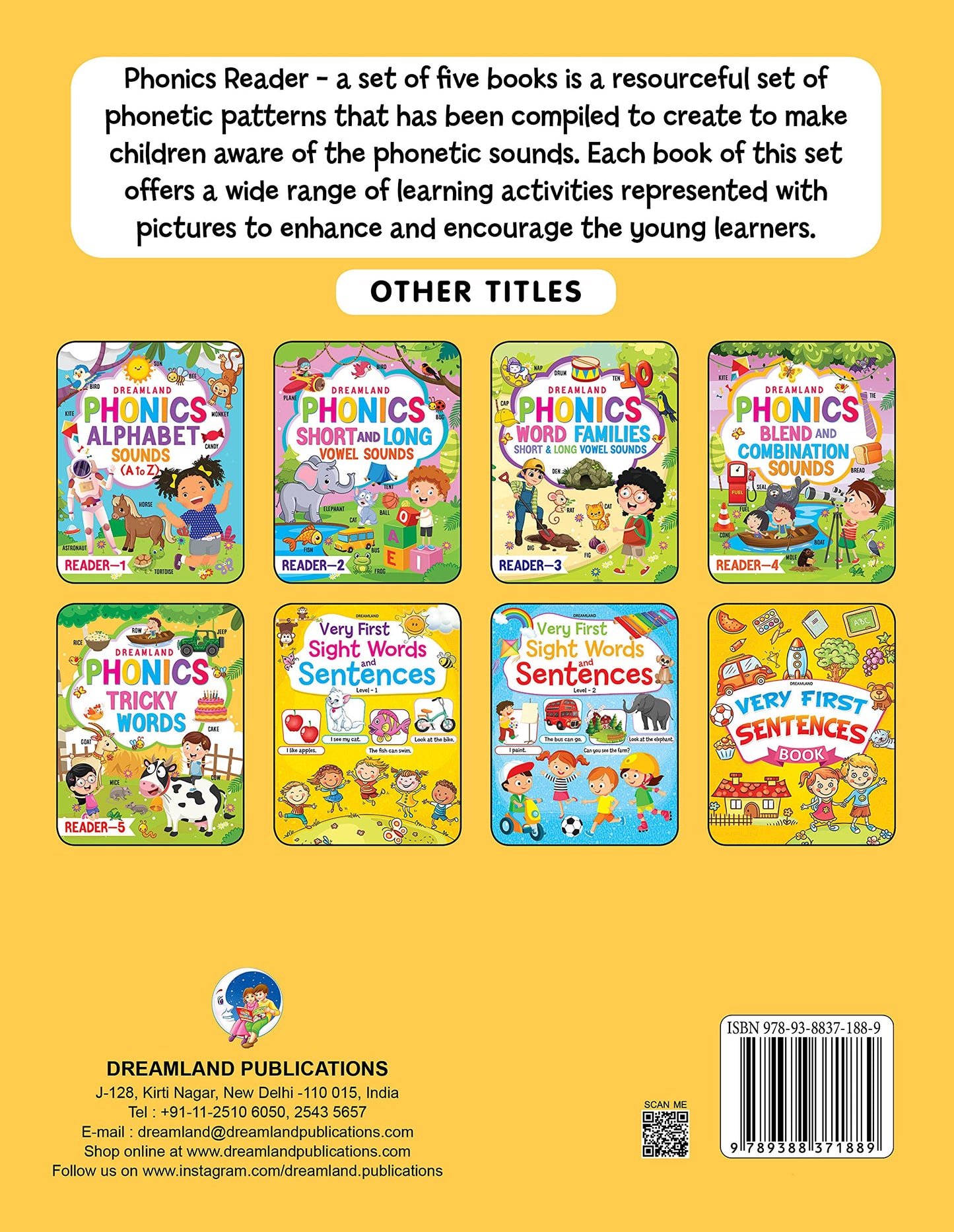 Dreamland Phonics Reader - 5 (Tricky Words) Age 8+ - Distacart