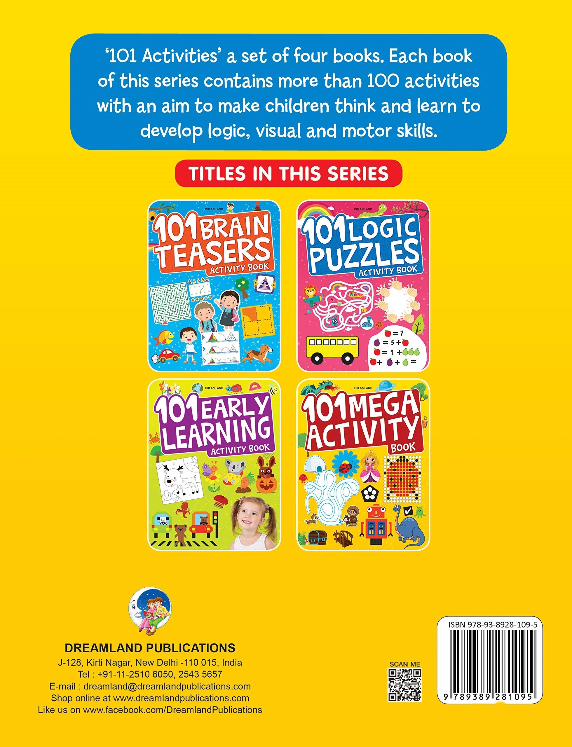 Dreamland 101 Mega Activity Book - Distacart