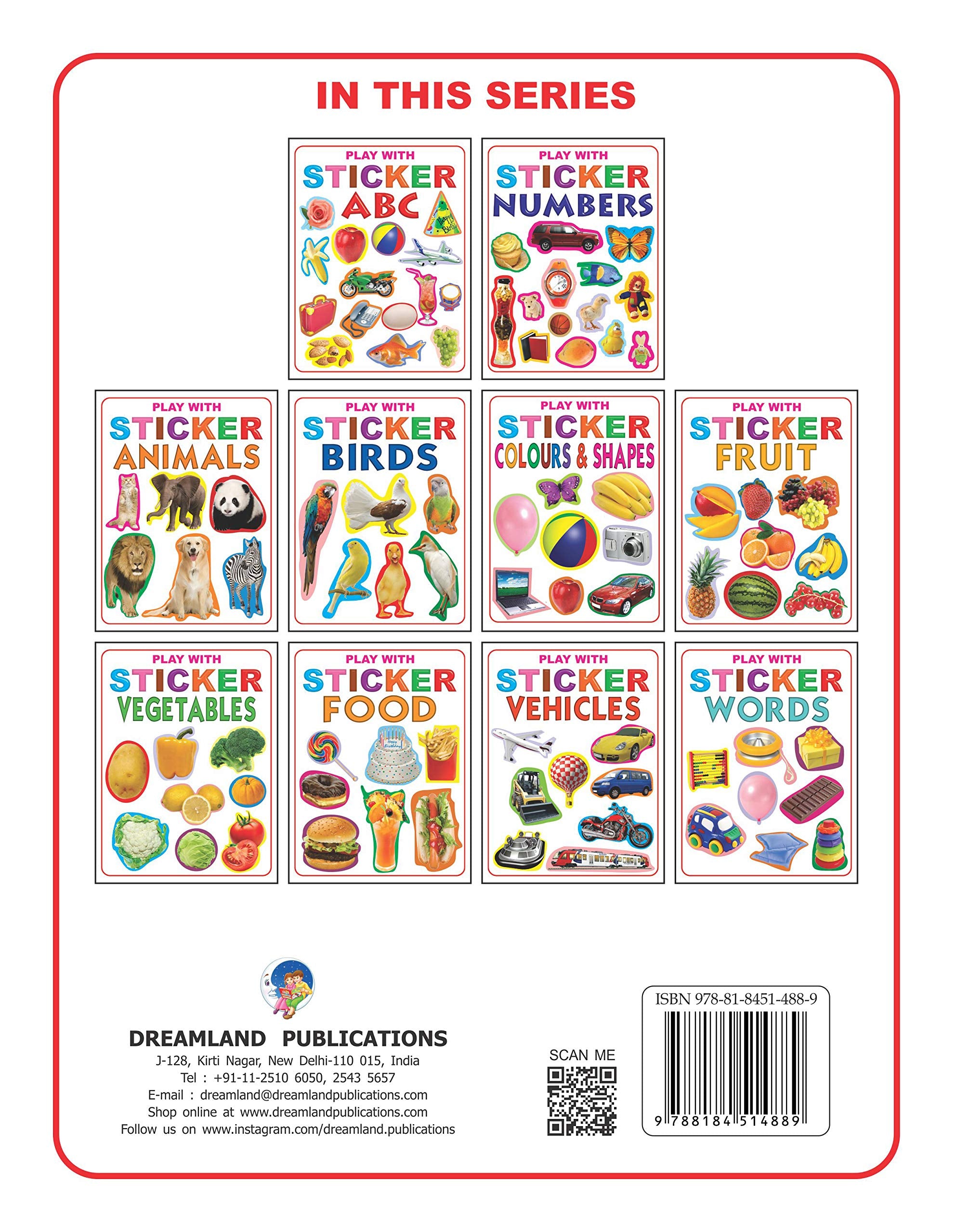 Dreamland Play With Sticker - Vegetables - Distacart