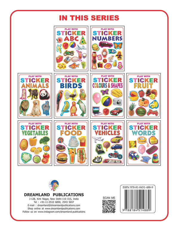 Dreamland Play With Sticker - Vegetables - Distacart