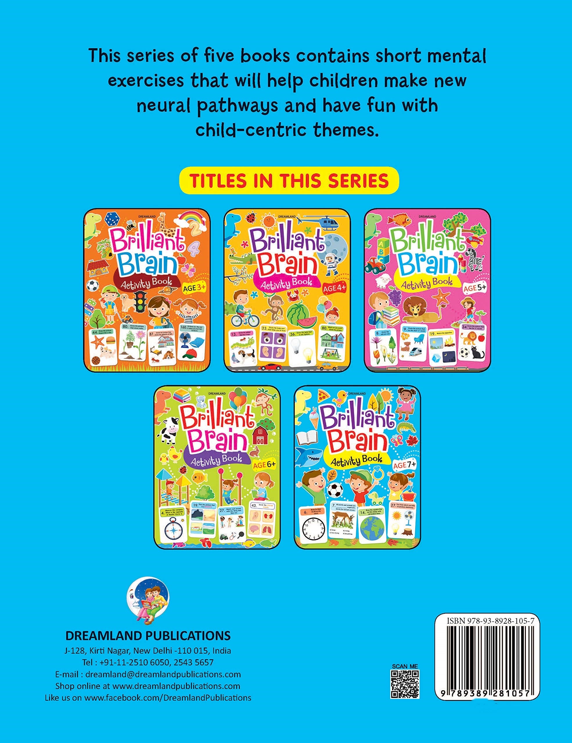 Dreamland Brilliant Brain Activity Book 7+ - Distacart