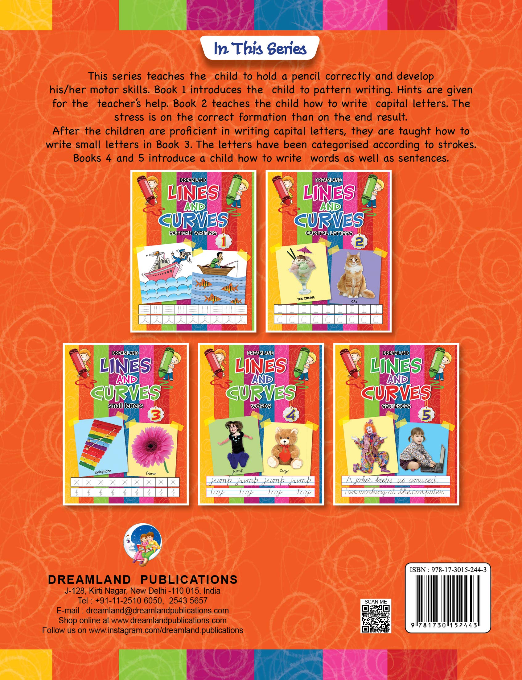 Dreamland Lines and Curves (Small Letters) Part 3 - Distacart