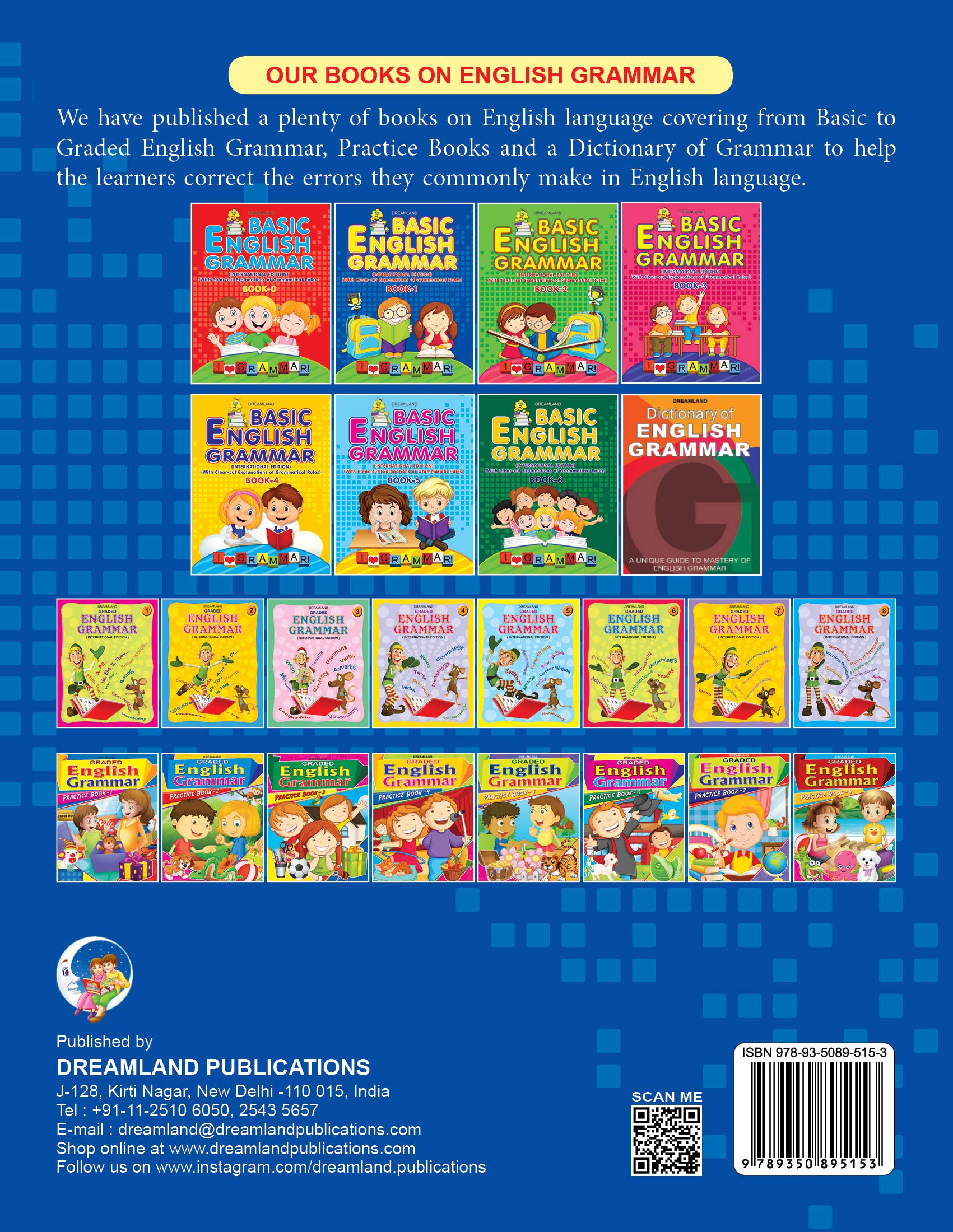 Dreamland Basic English Grammar Part - 1 - Distacart