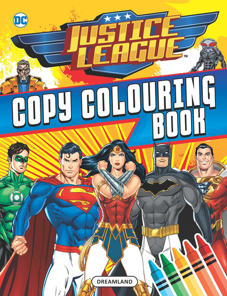 Dreamland Justice League Copy Colouring Book - Distacart