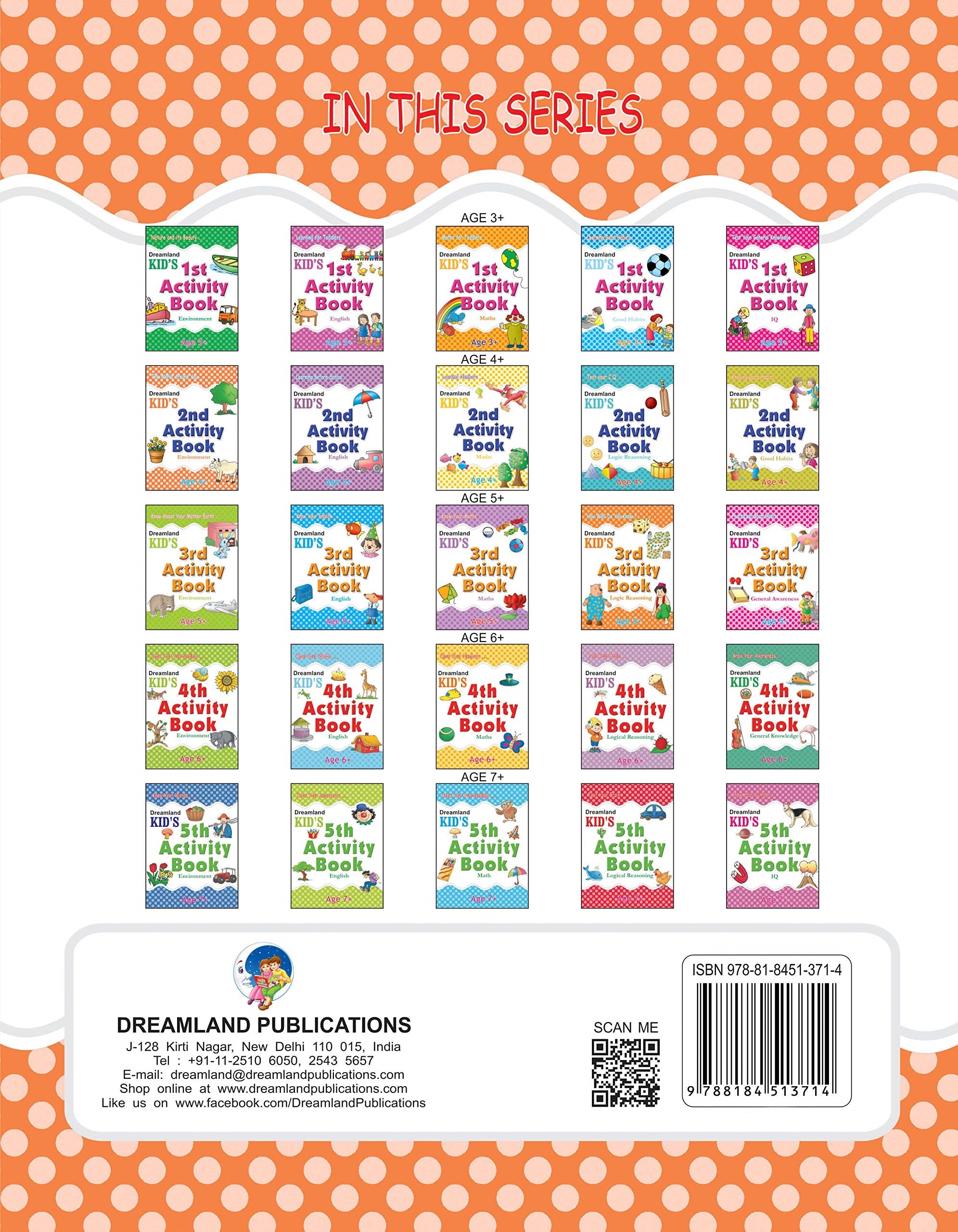 Dreamland Kid's 2nd Activity Book - Environment - Distacart