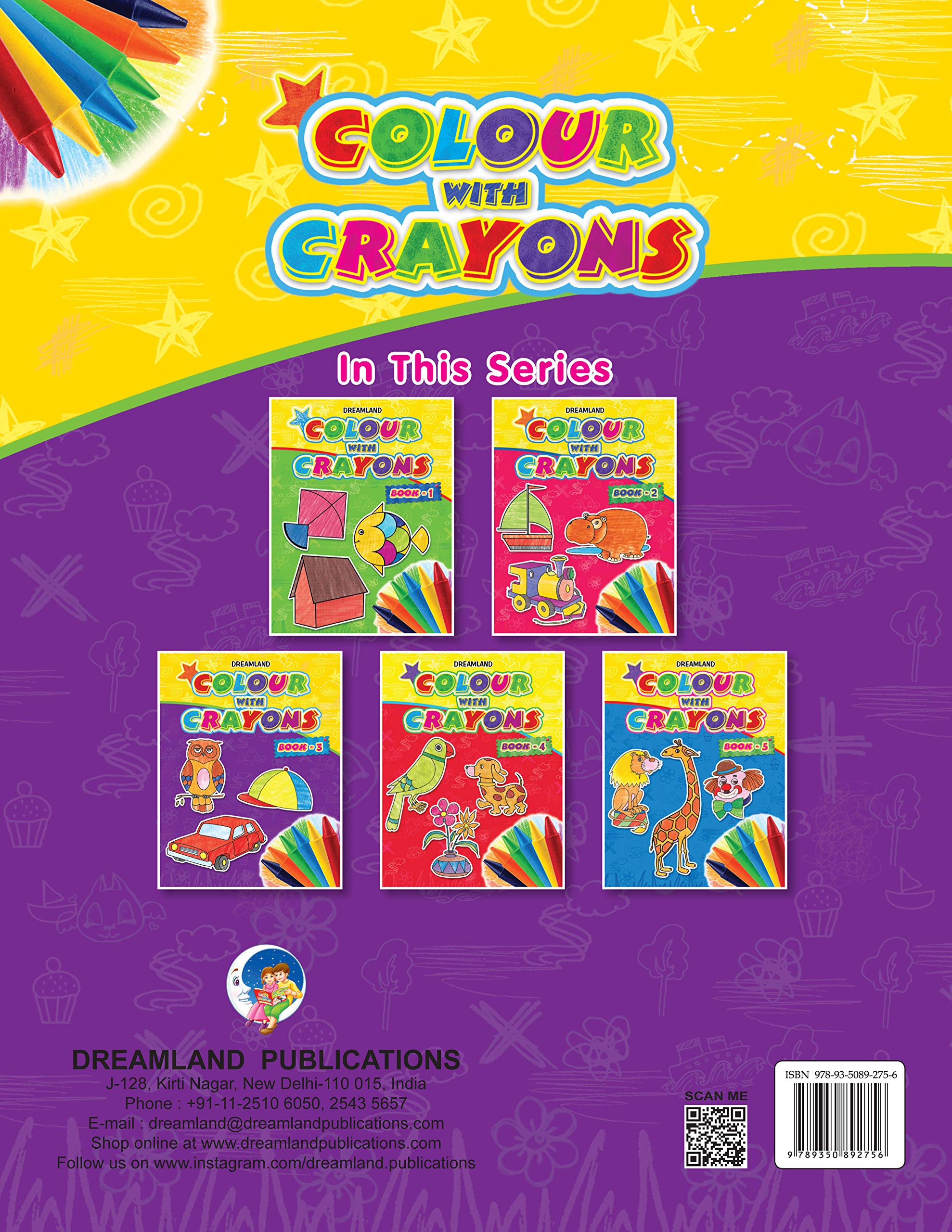 Dreamland Colour with Crayons Part - 3 - Distacart