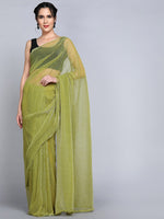 Thumbnail for Kalini Shimmer Zari Lycra Saree - Distacart