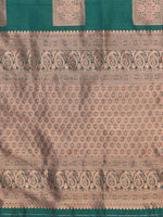 Thumbnail for Kalini Ethnic Motifs Woven Design Zari Kanjeevaram Saree - Distacart