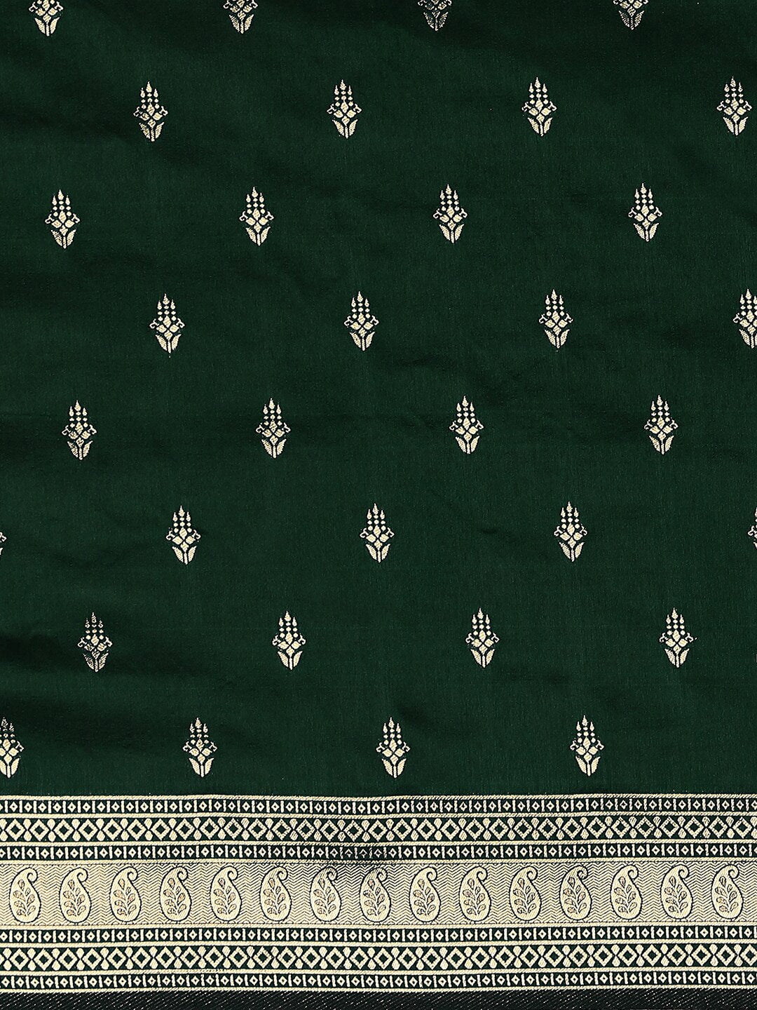 Mitera Ethnic Motifs Woven Design Zari Silk Blend Banarasi Saree - Distacart