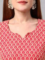 Thumbnail for Kalini Women Shifali Work Kurta with Trousers & With Dupatta - Distacart